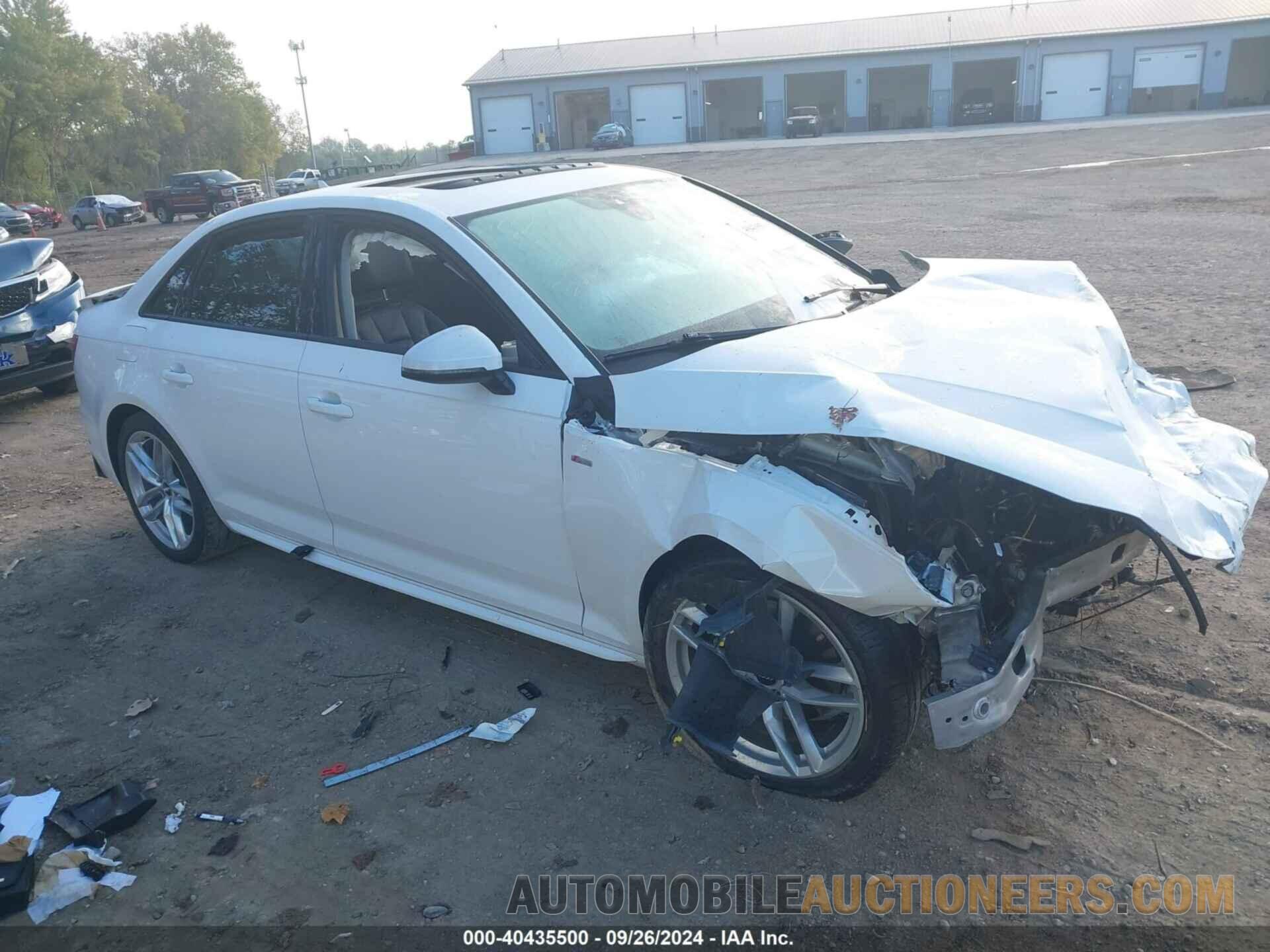 WAUKMAF49HN059377 AUDI A4 2017