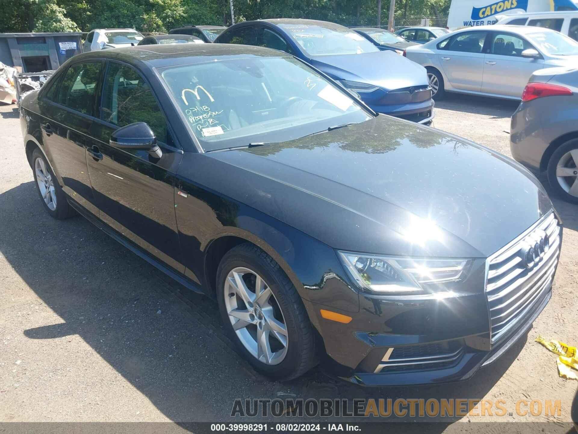 WAUKMAF49JA038171 AUDI A4 2018