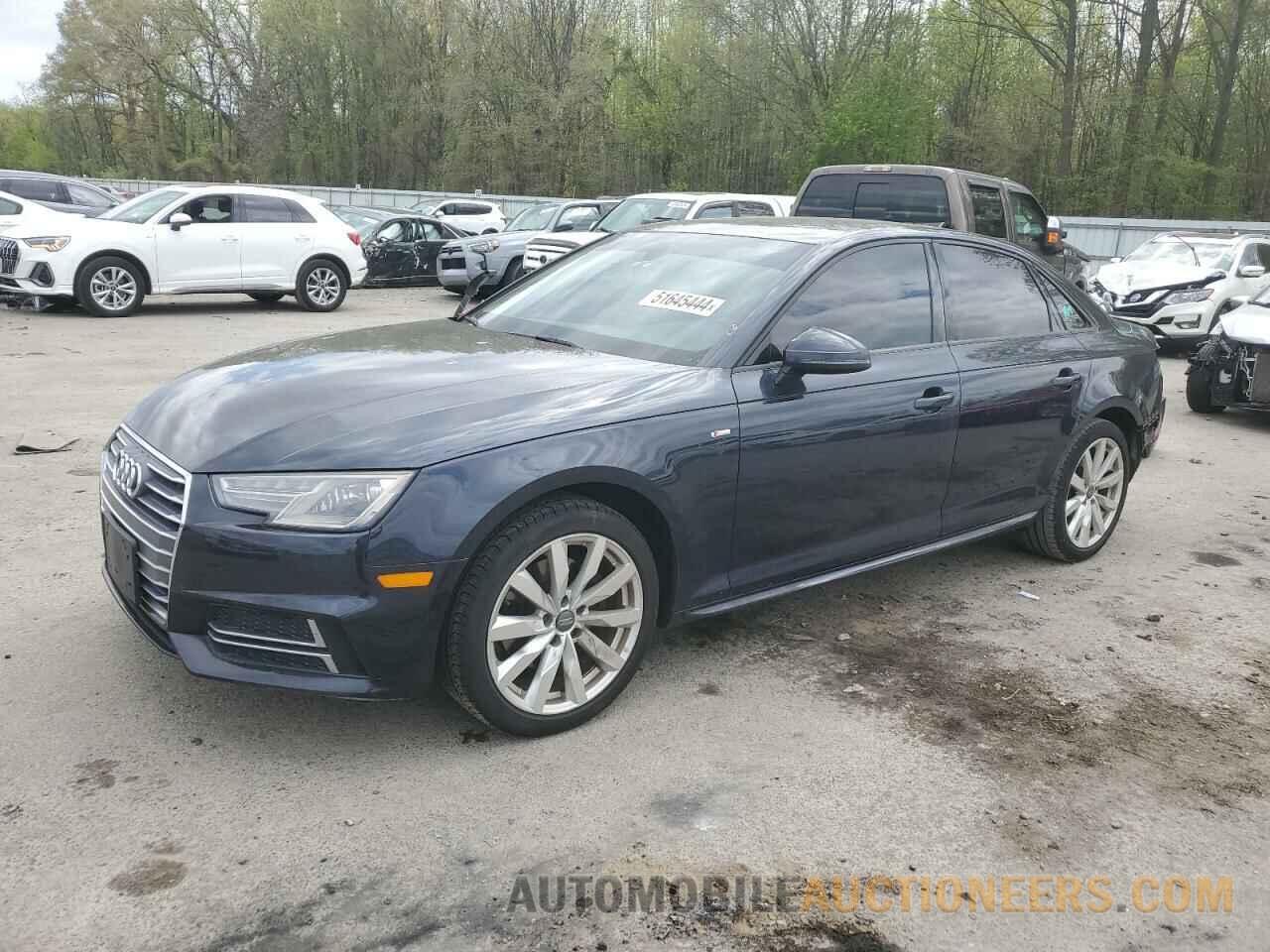 WAUKMAF49JA041250 AUDI A4 2018