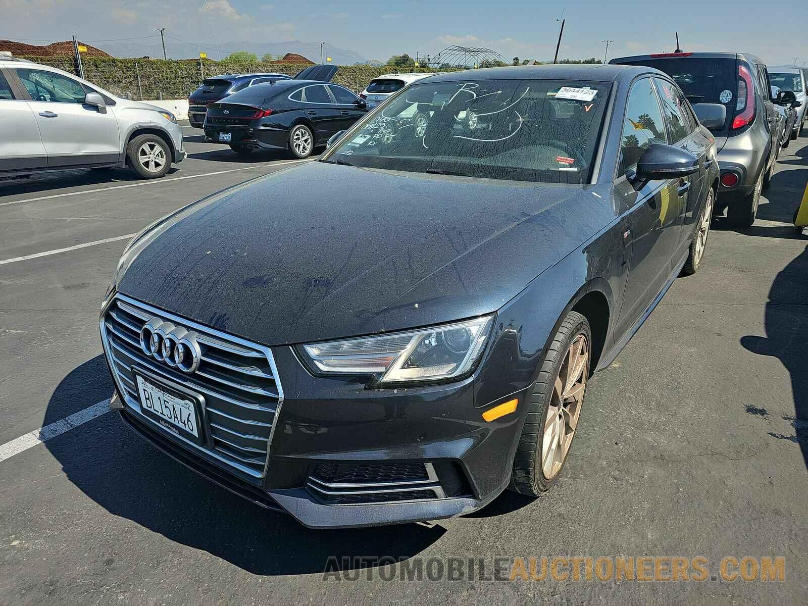 WAUKMAF49JA068125 Audi A4 Sedan 2018