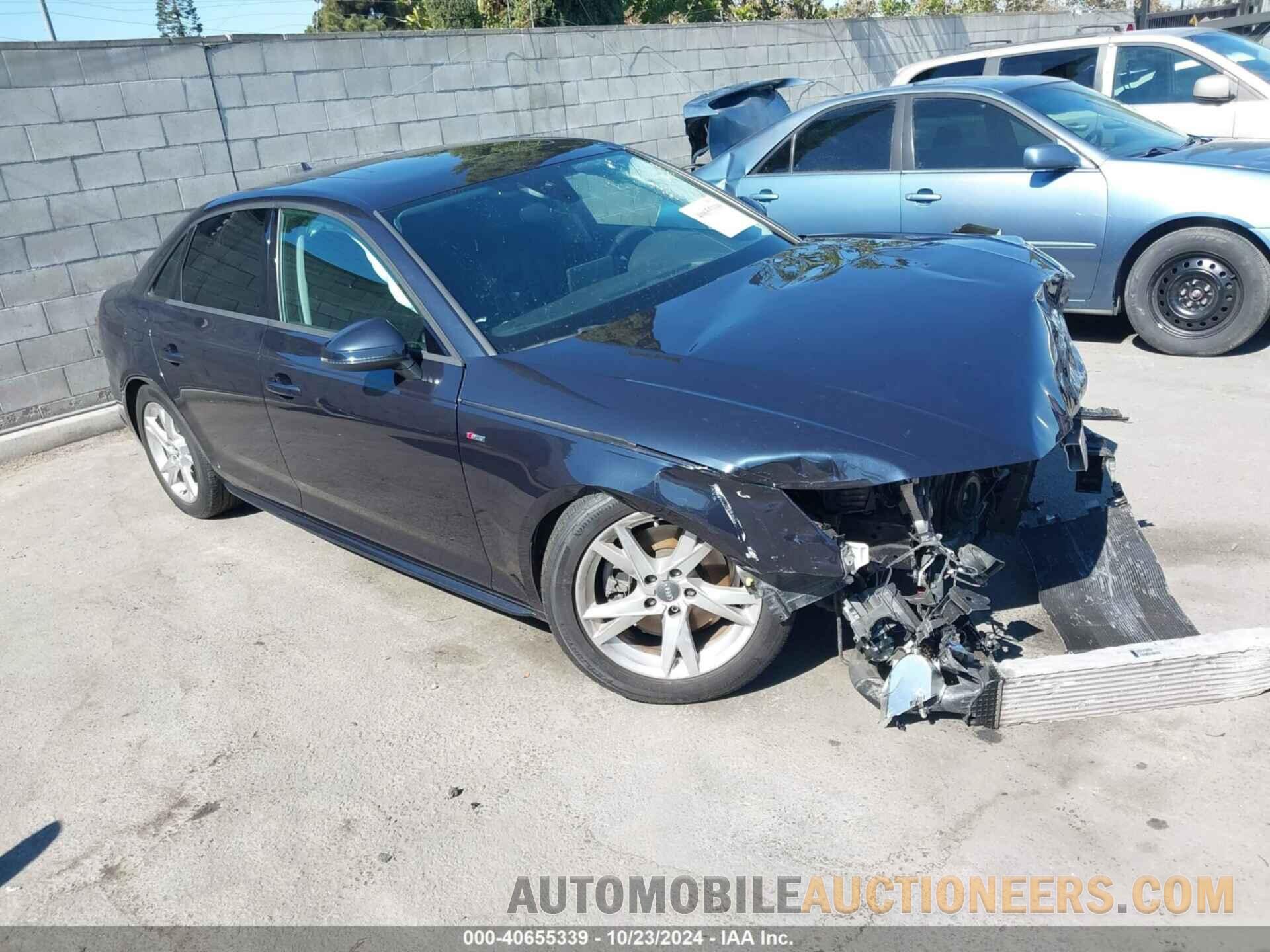 WAUKMAF49JA118621 AUDI A4 2018