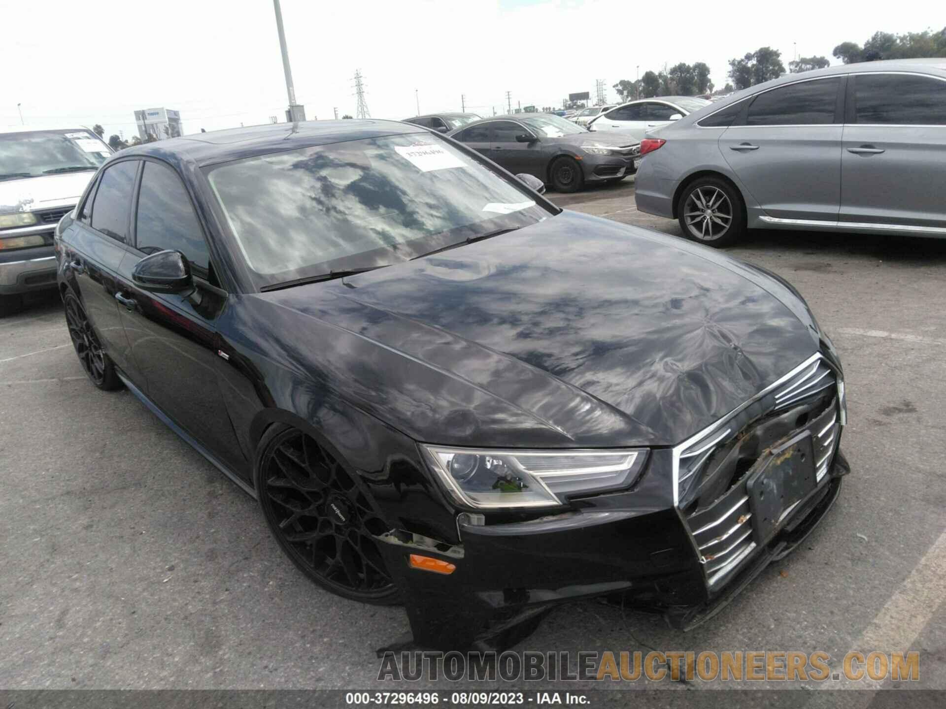 WAUKMAF49JA203975 AUDI A4 2018