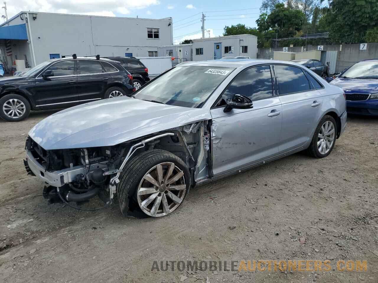 WAUKMAF49JA211901 AUDI A4 2018