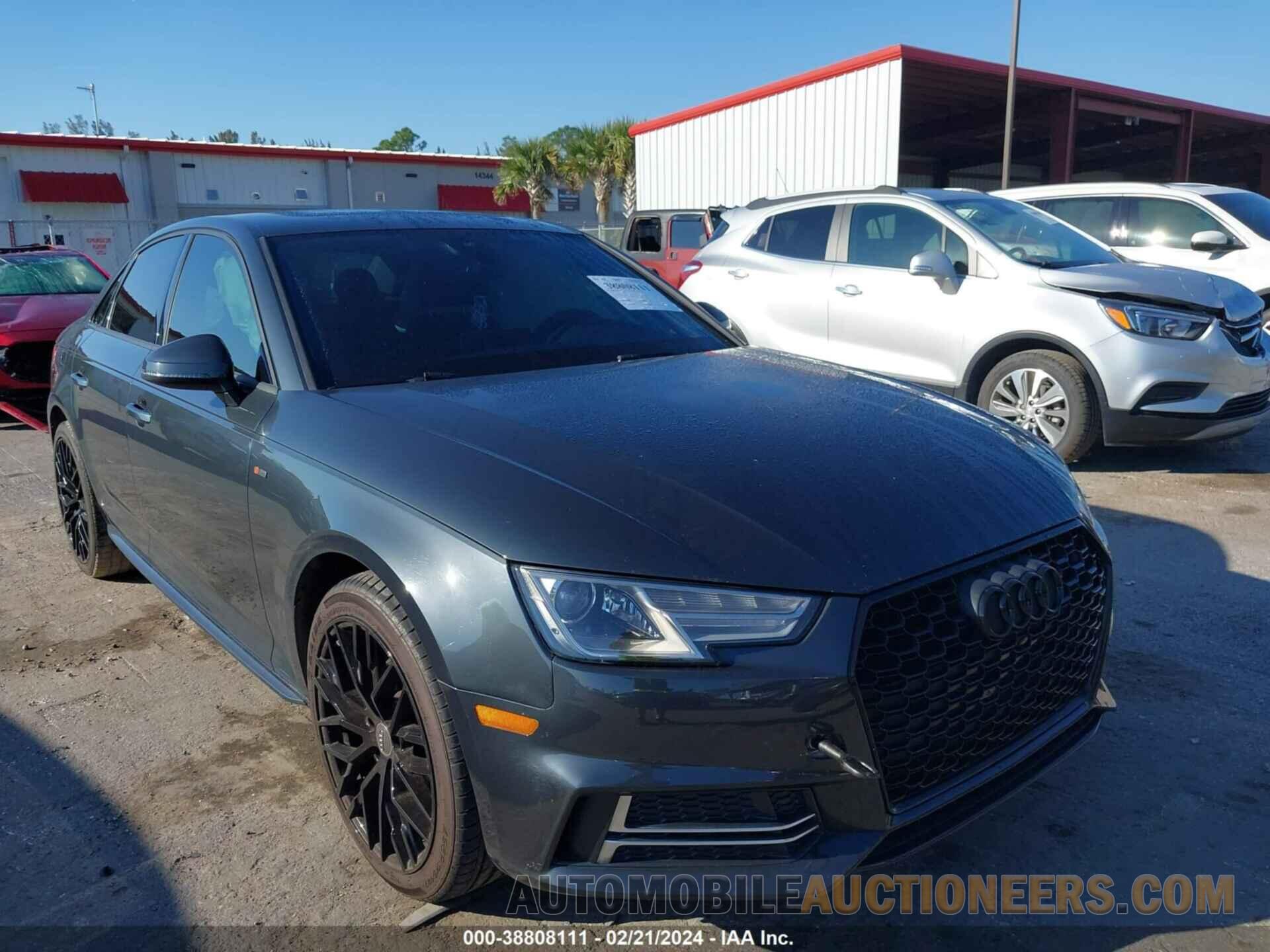 WAUKMAF49JA224101 AUDI A4 2018