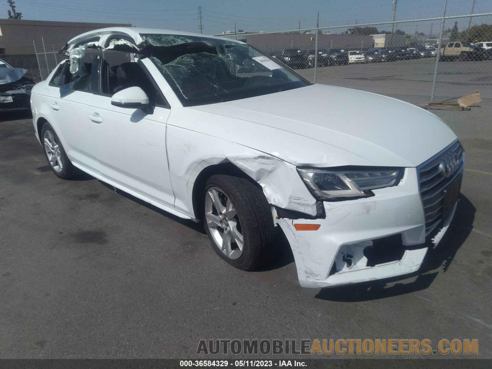 WAUKMAF49JA231811 AUDI A4 2018