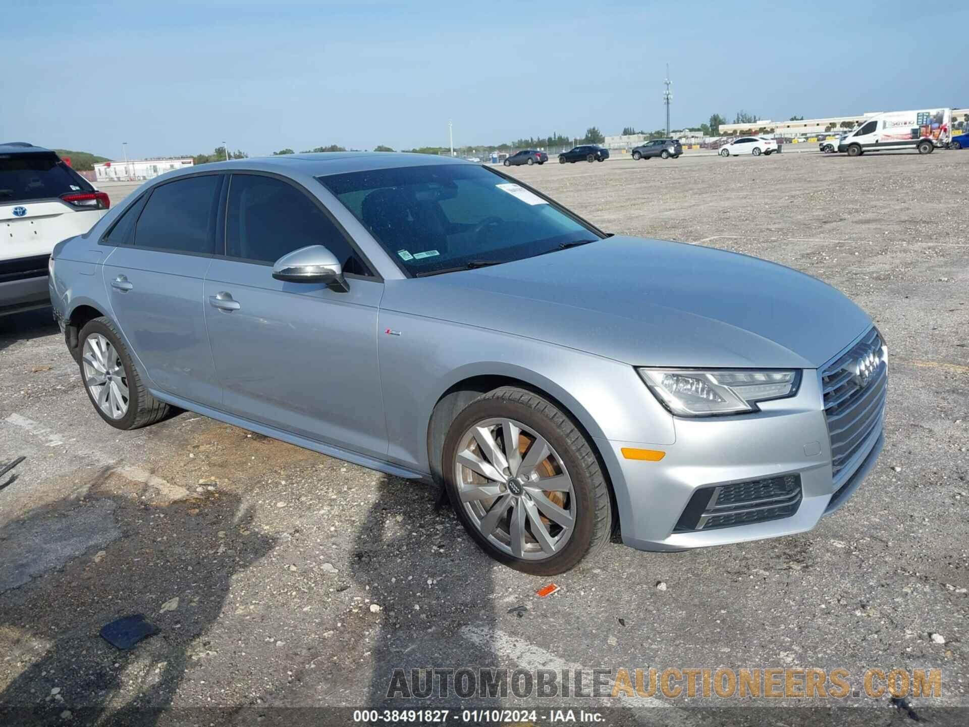 WAUKMAF49JN013733 AUDI A4 2018