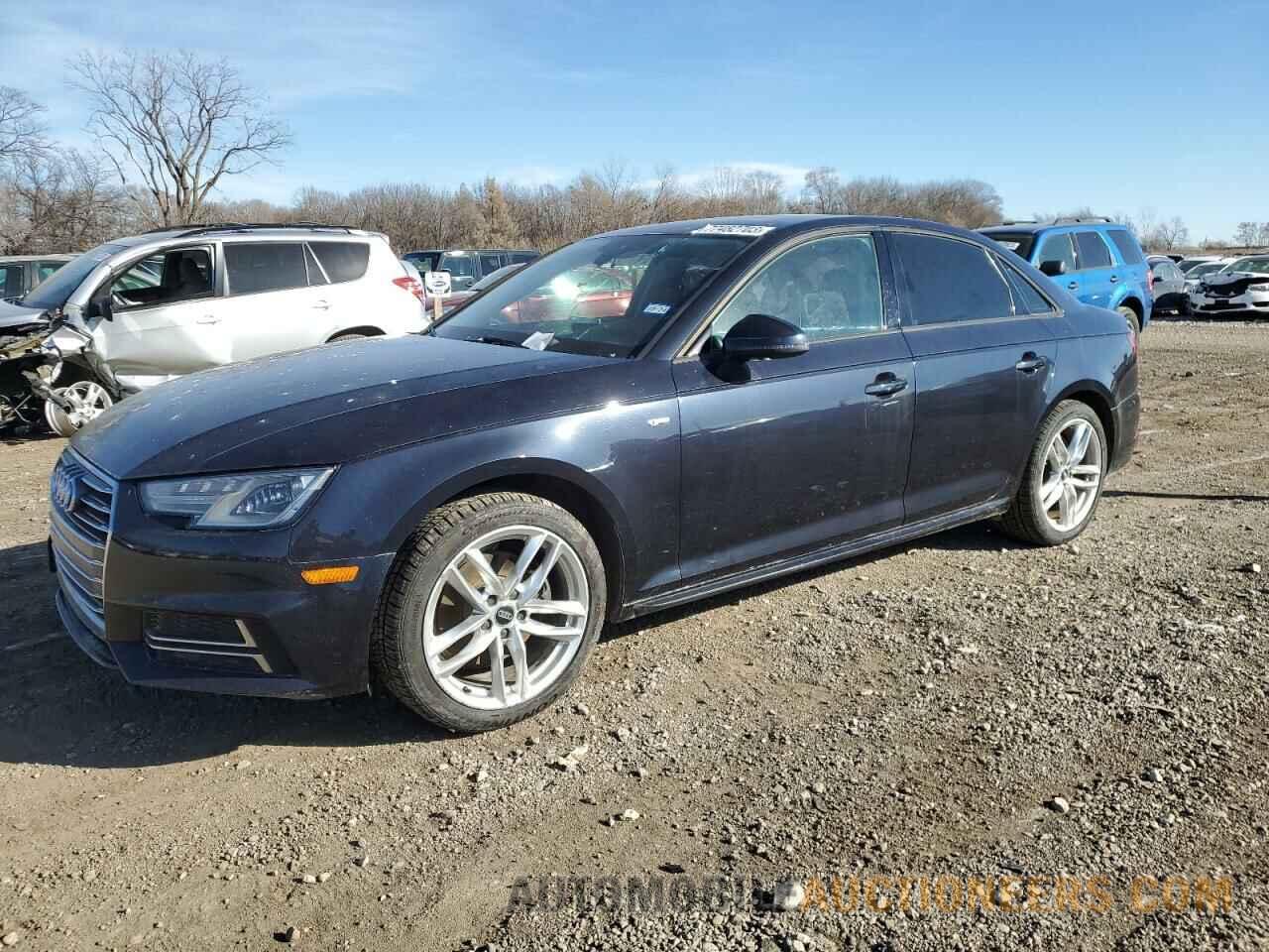 WAUKMAF4XHN038568 AUDI A4 2017