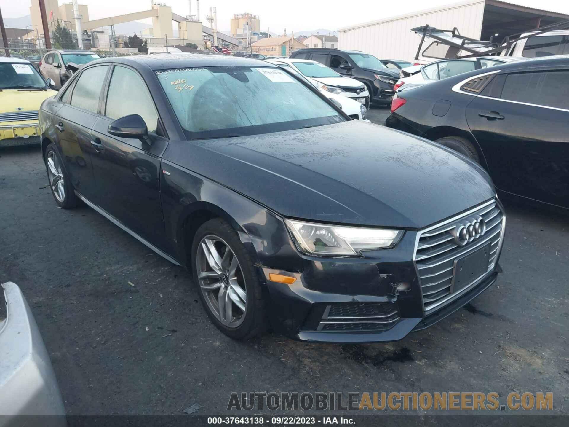 WAUKMAF4XHN056150 AUDI A4 2017