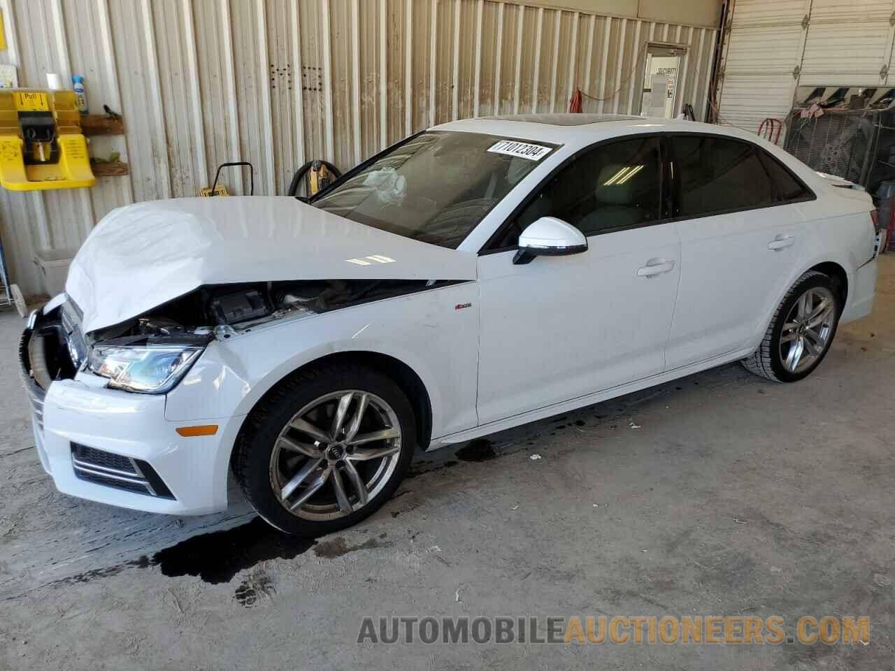 WAUKMAF4XHN057699 AUDI A4 2017