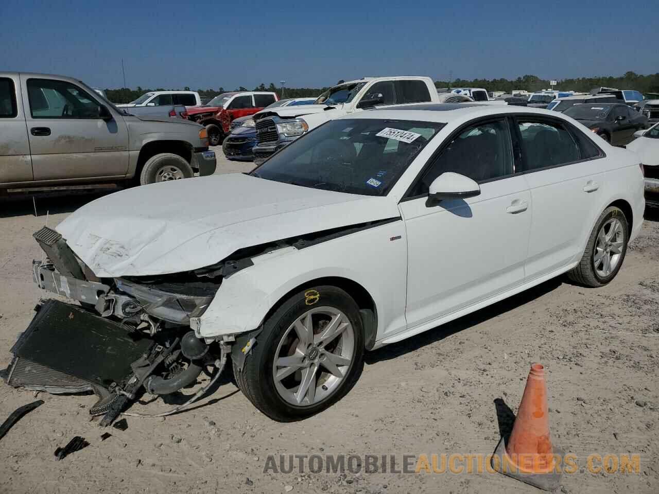 WAUKMAF4XJA234796 AUDI A4 2018