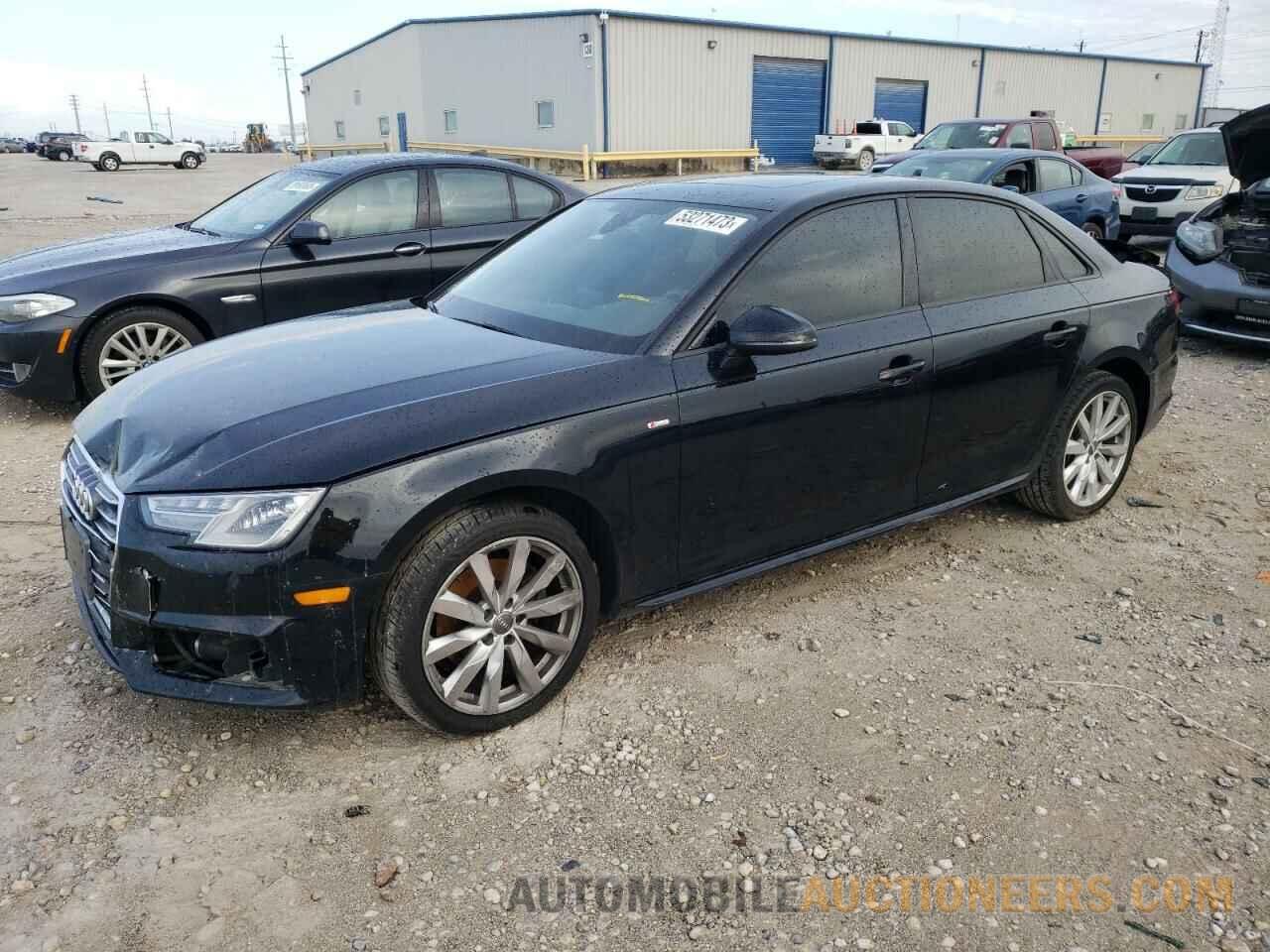 WAUKMAF4XJN013045 AUDI A4 2018