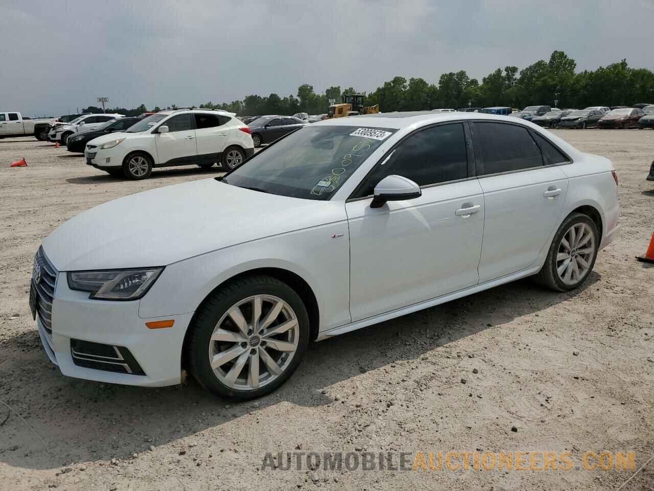 WAUKMAF4XJN013465 AUDI A4 2018