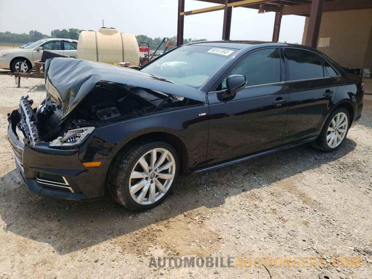 WAUKMAF4XJN016141 AUDI A4 2018