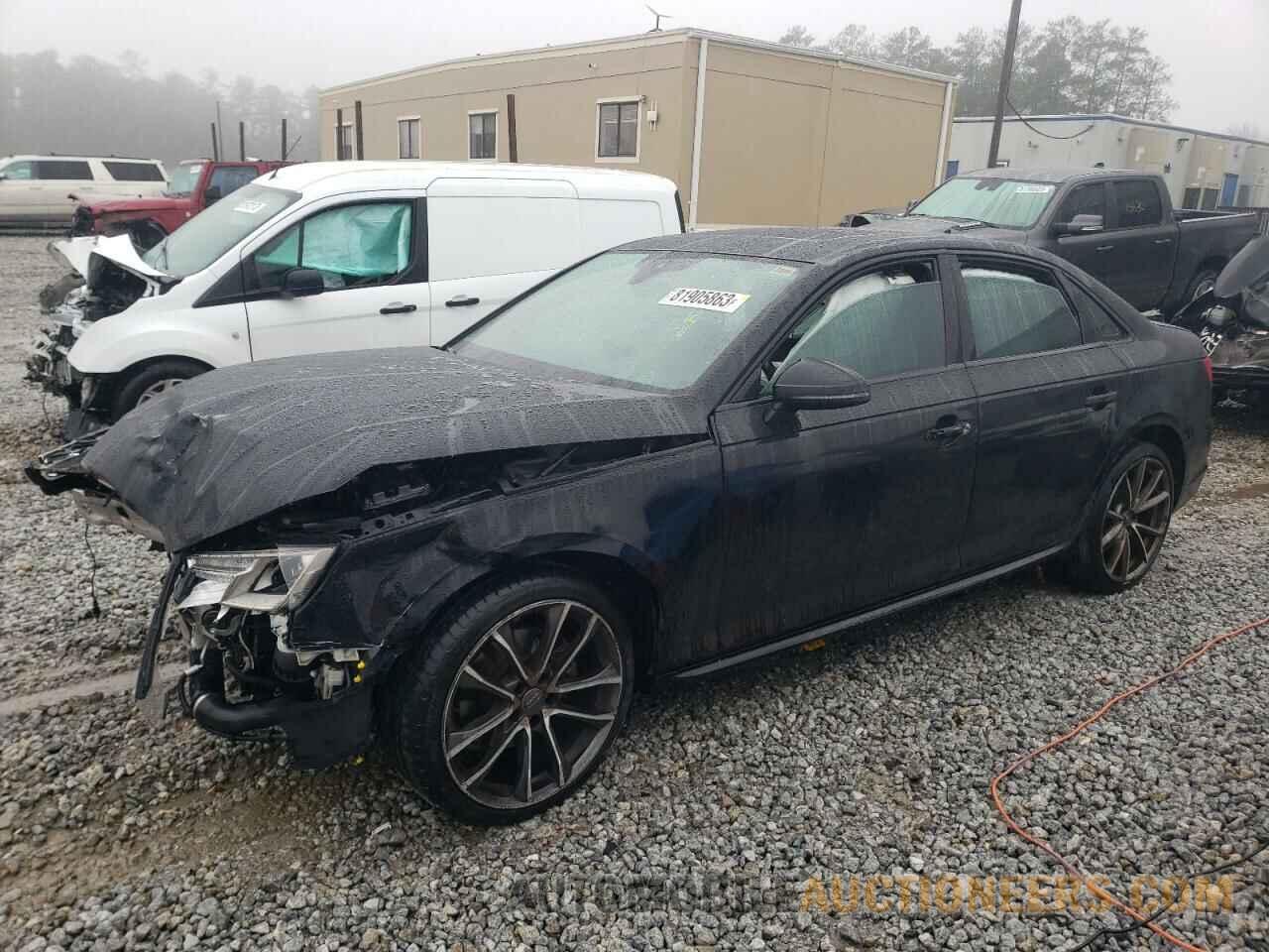 WAUKMAF4XJN019914 AUDI A4 2018