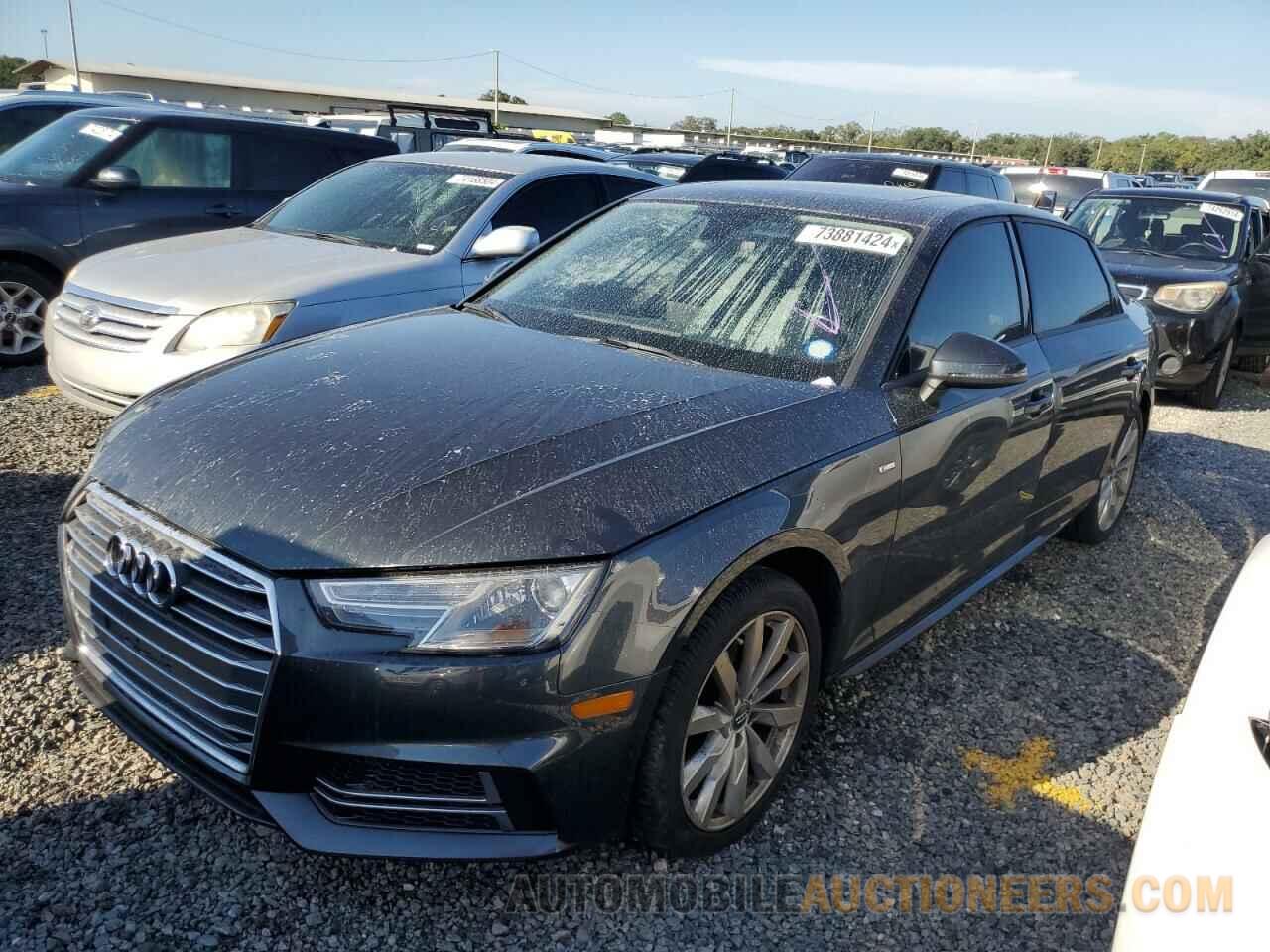 WAUKMBF4XJA009459 AUDI A4 2018