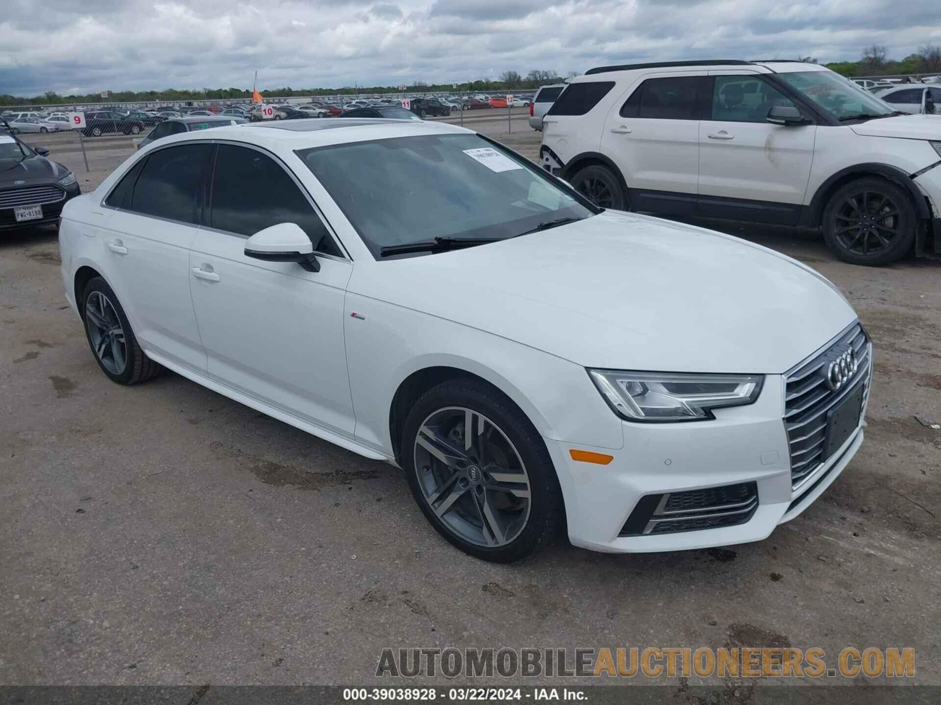 WAULMAF40JA120780 AUDI A4 2018