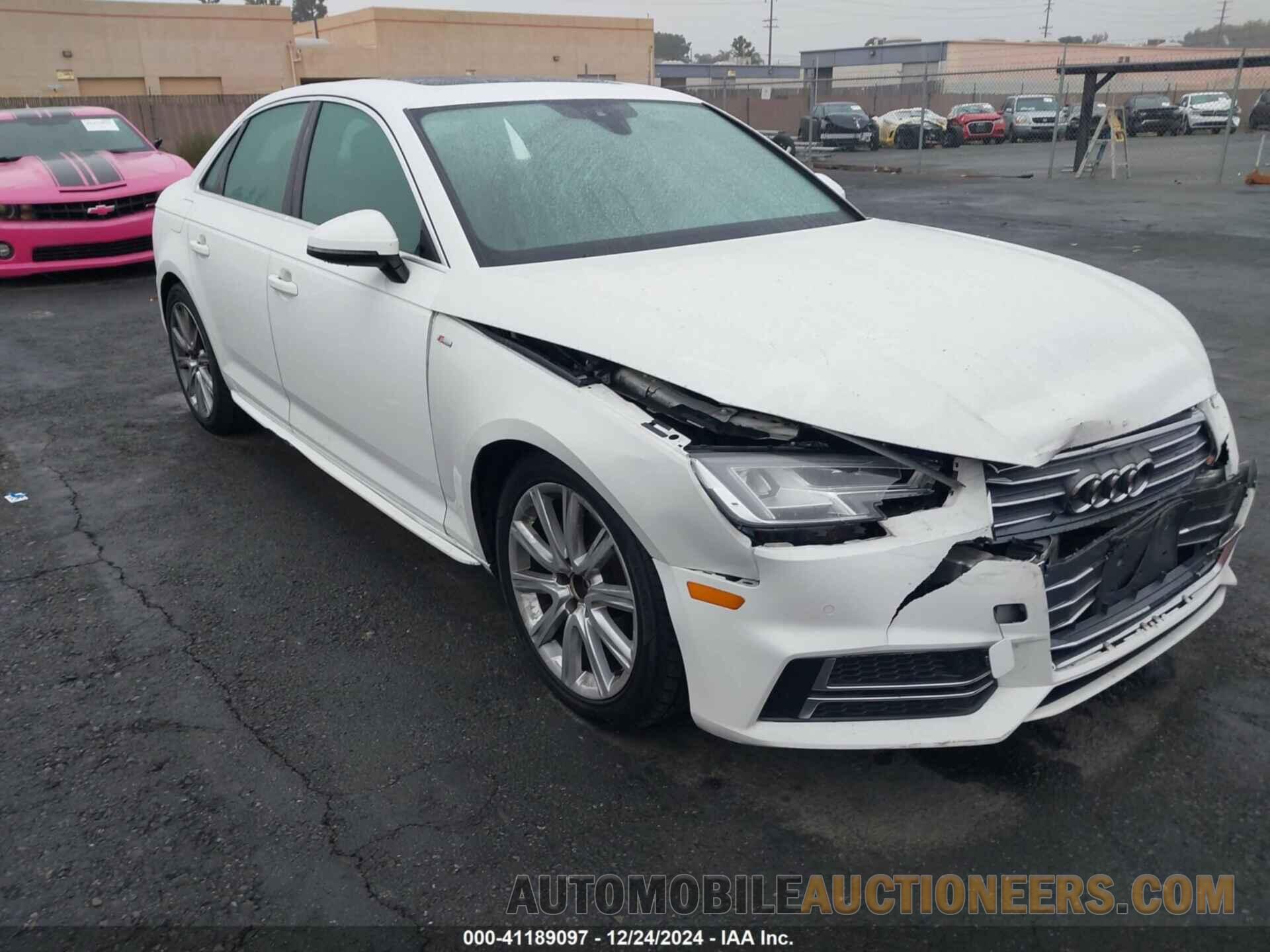 WAULMAF40JA132623 AUDI A4 2018