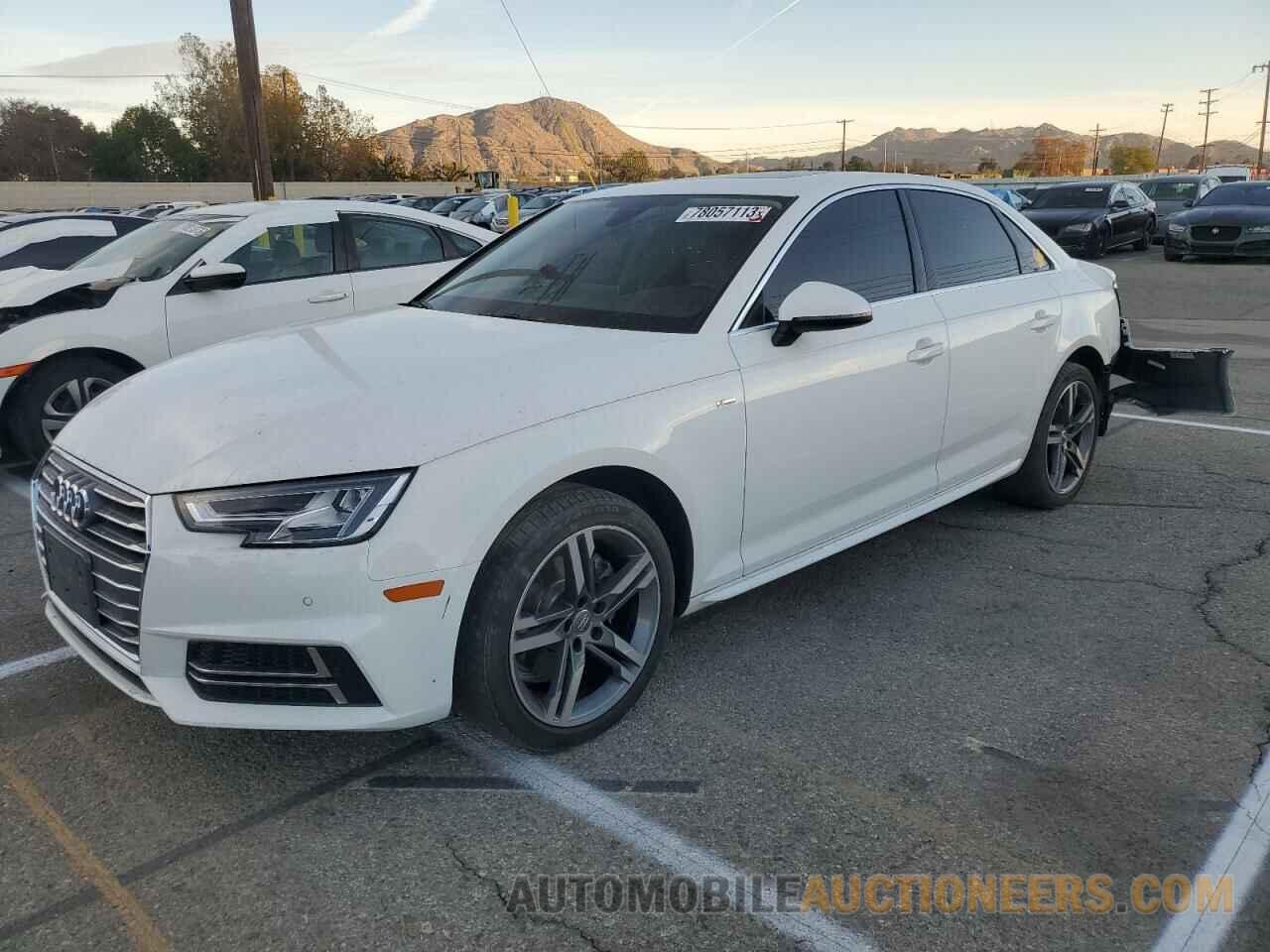 WAULMAF40JA233922 AUDI A4 2018