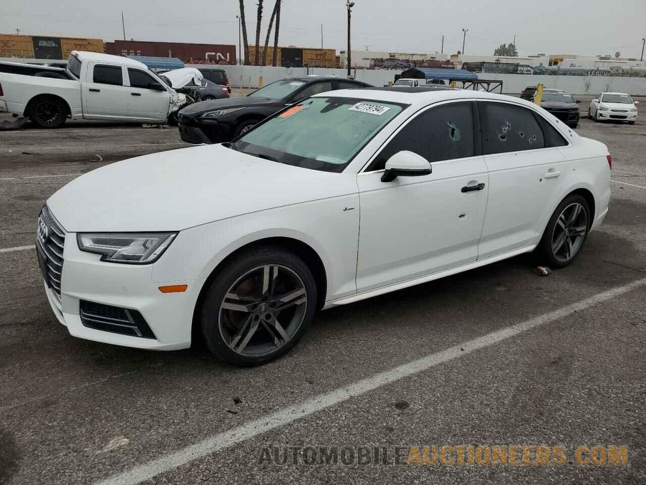 WAULMAF41JA093797 AUDI A4 2018