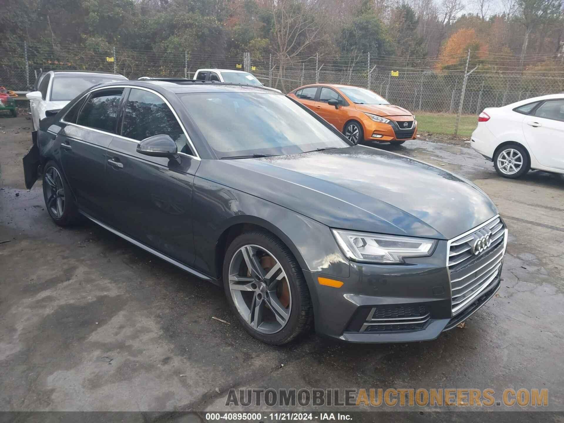 WAULMAF41JA119248 AUDI A4 2018