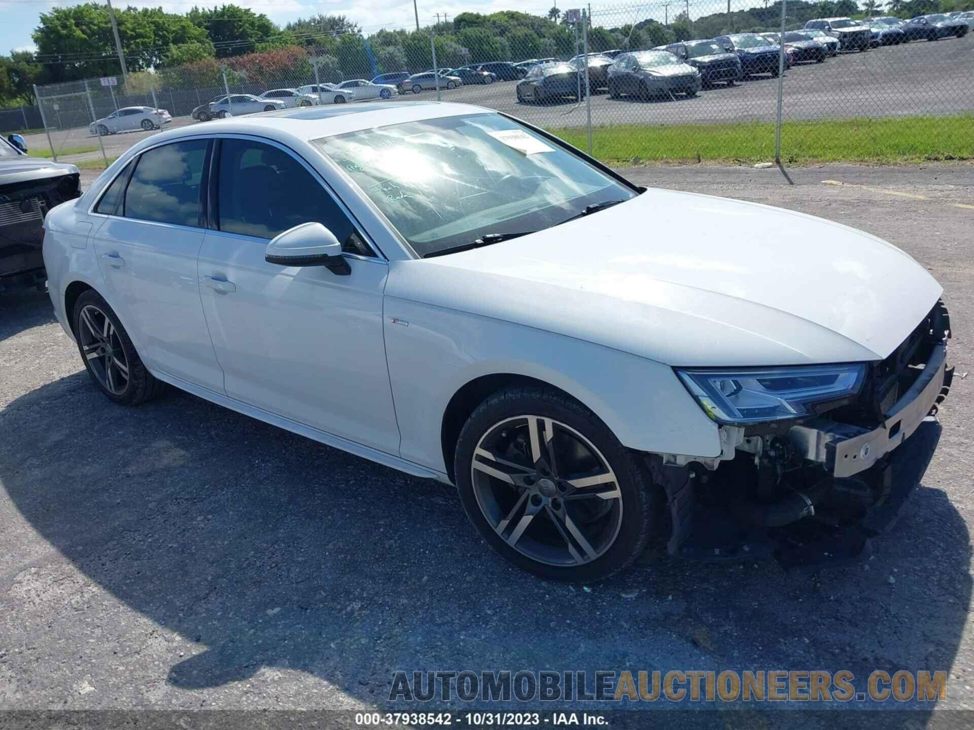 WAULMAF41JA209029 AUDI A4 2018