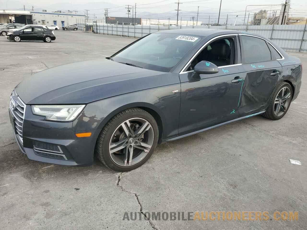 WAULMAF41JA228499 AUDI A4 2018