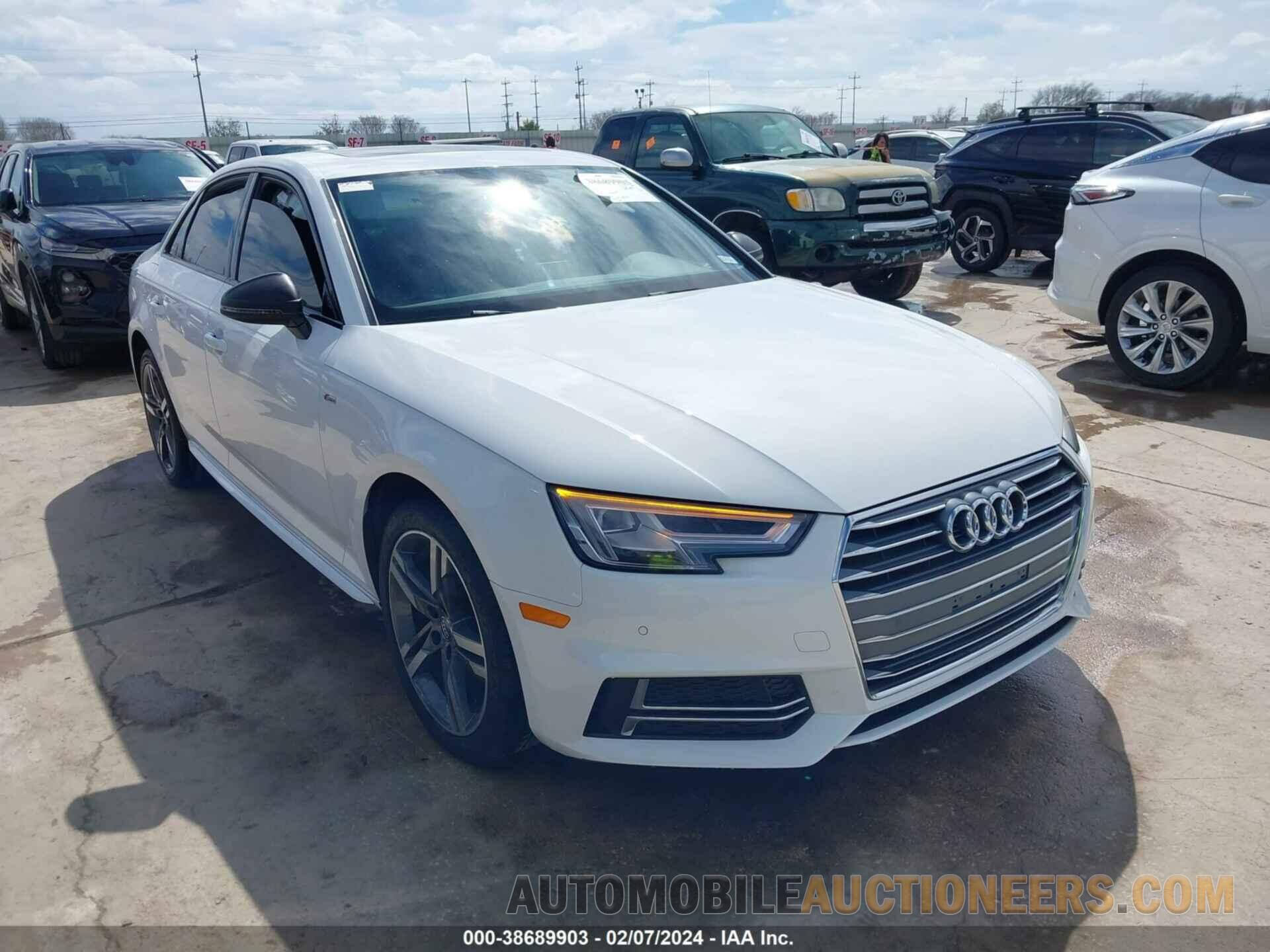 WAULMAF42HN063422 AUDI A4 2017