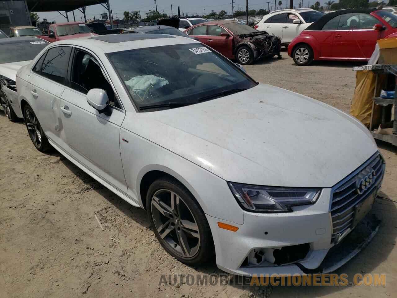 WAULMAF42JA074689 AUDI A4 2018