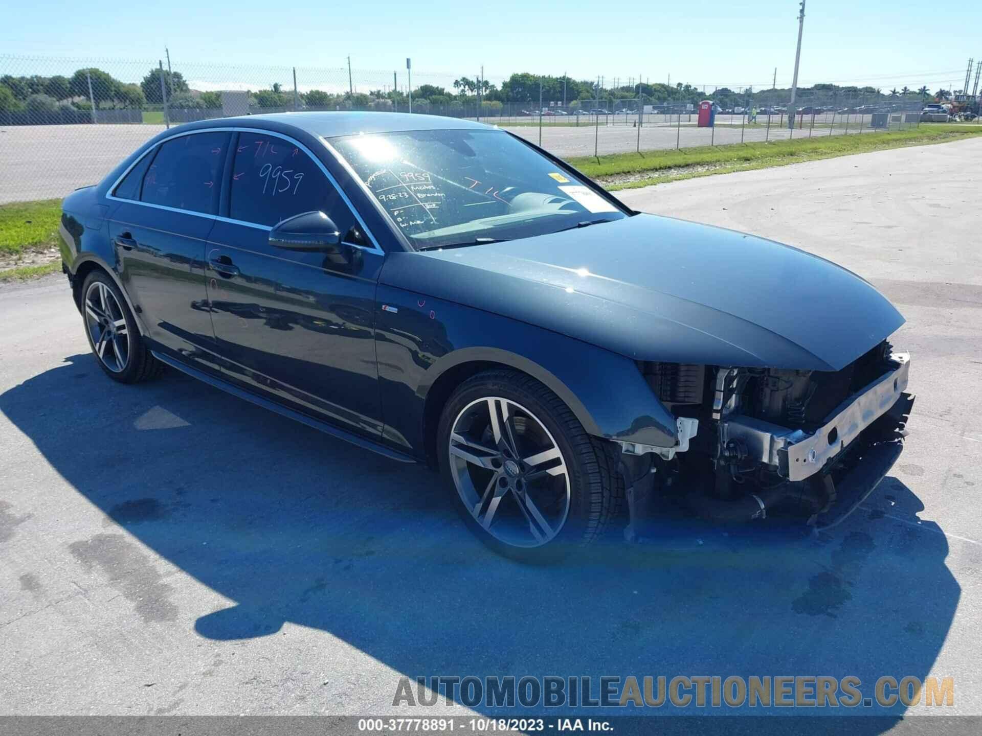 WAULMAF42JN019720 AUDI A4 2018