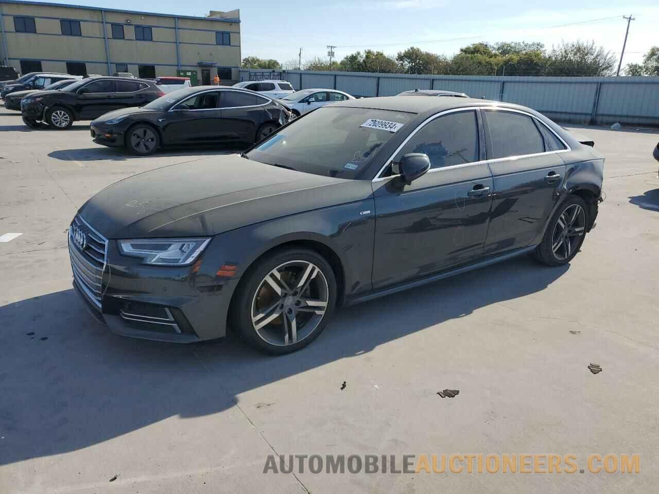 WAULMAF43JA079285 AUDI A4 2018