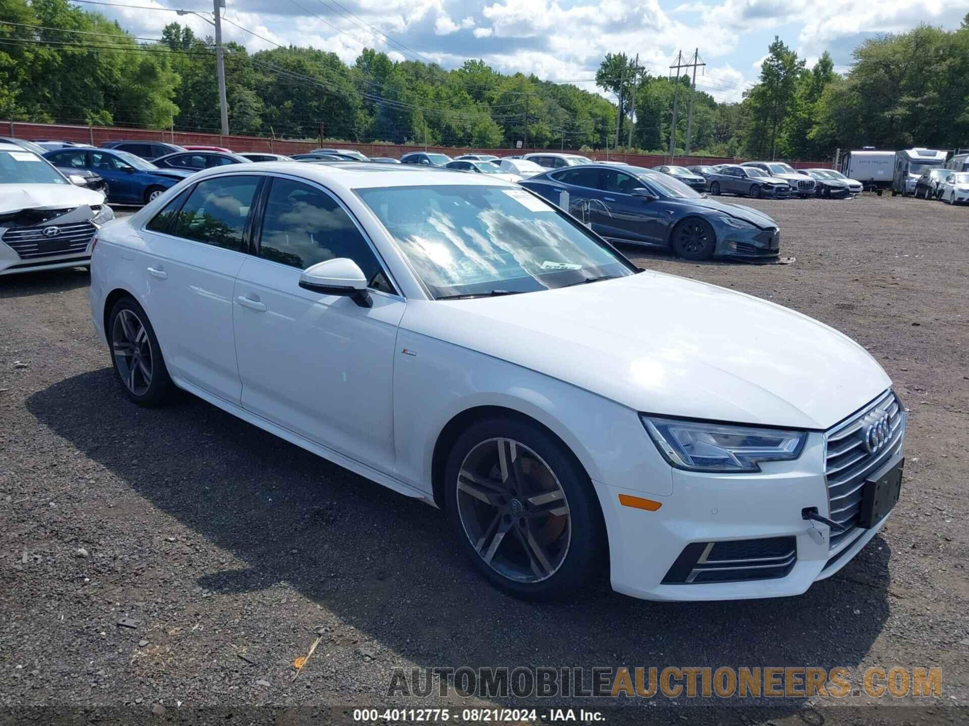 WAULMAF43JA209470 AUDI A4 2018