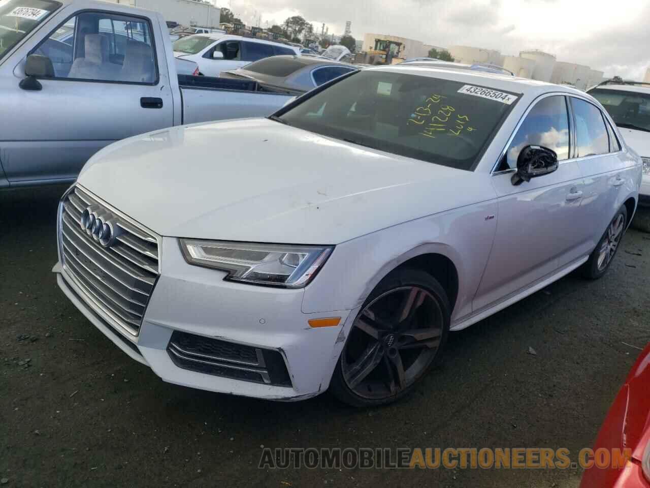 WAULMAF44HA157745 AUDI A4 2017