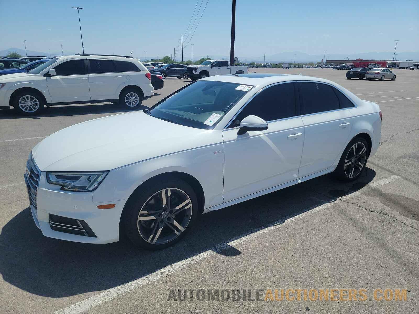 WAULMAF44JA083815 Audi A4 Sedan 2018