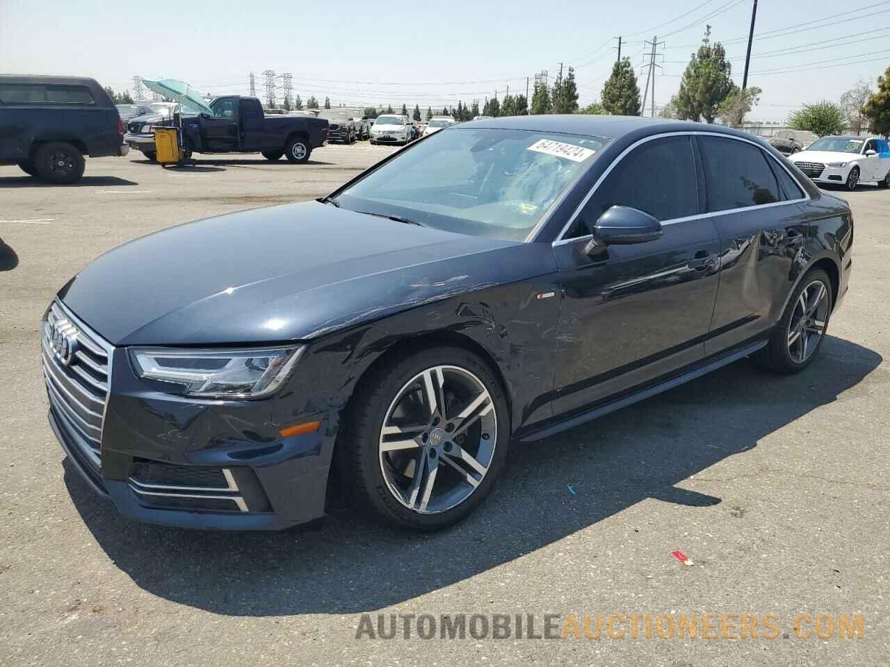 WAULMAF44JA084883 AUDI A4 2018