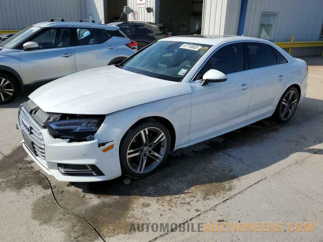 WAULMAF44JA209185 AUDI A4 2018