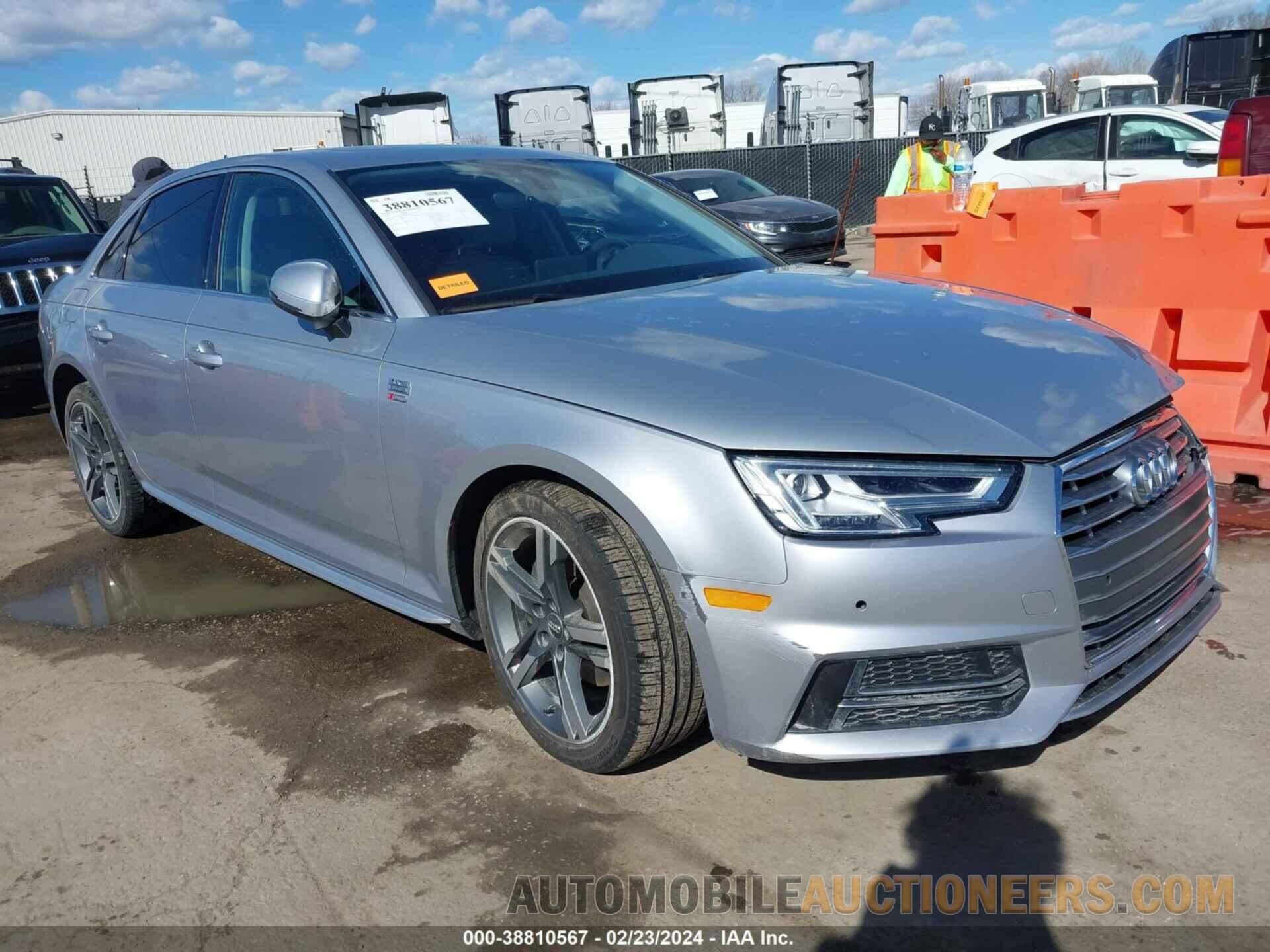 WAULMAF44JN011683 AUDI A4 2018