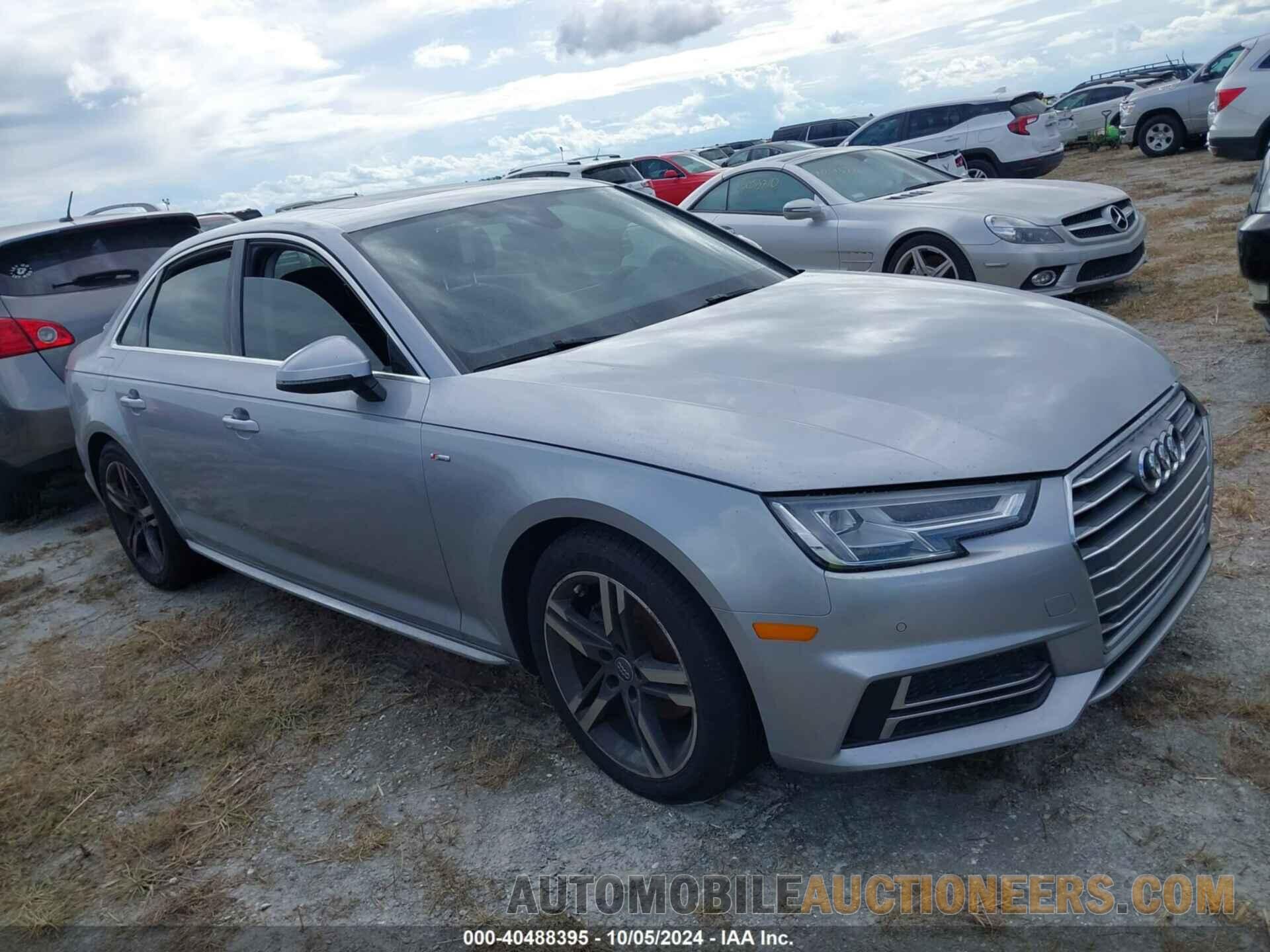 WAULMAF44JN020156 AUDI A4 2018