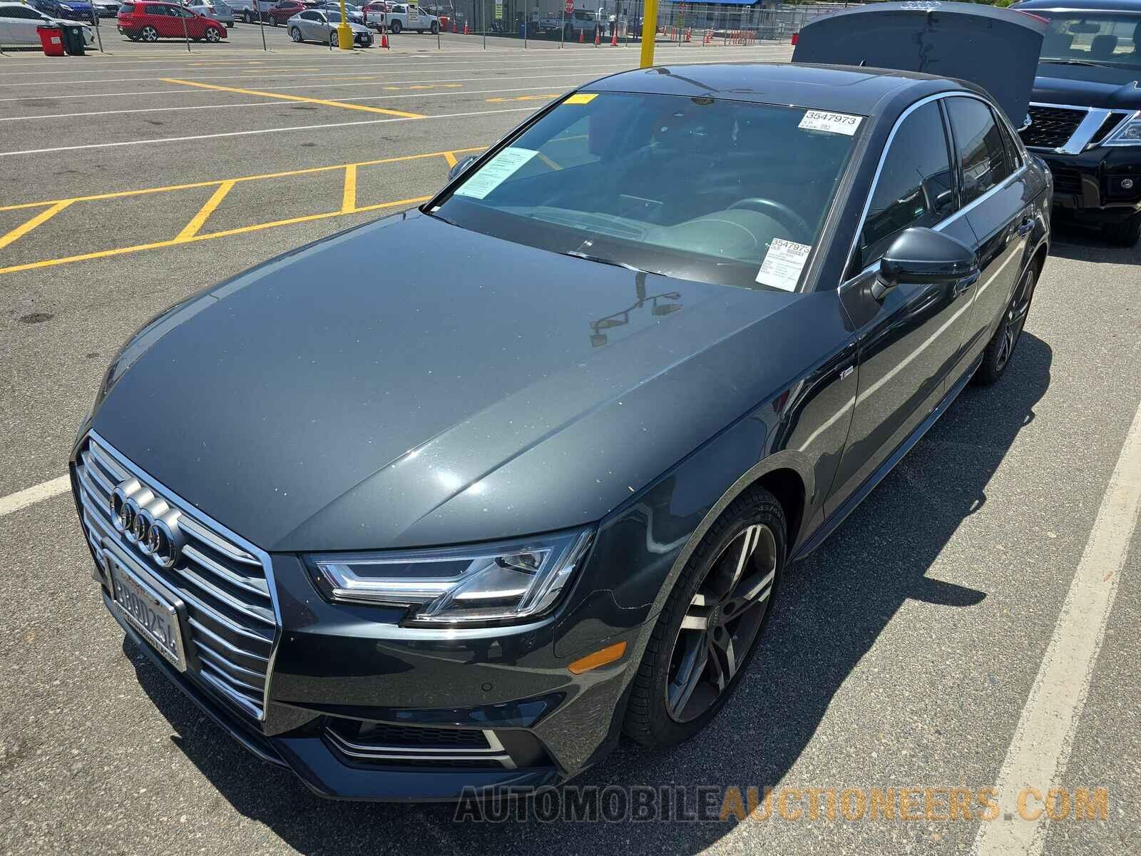 WAULMAF45JA080017 Audi A4 Sedan 2018