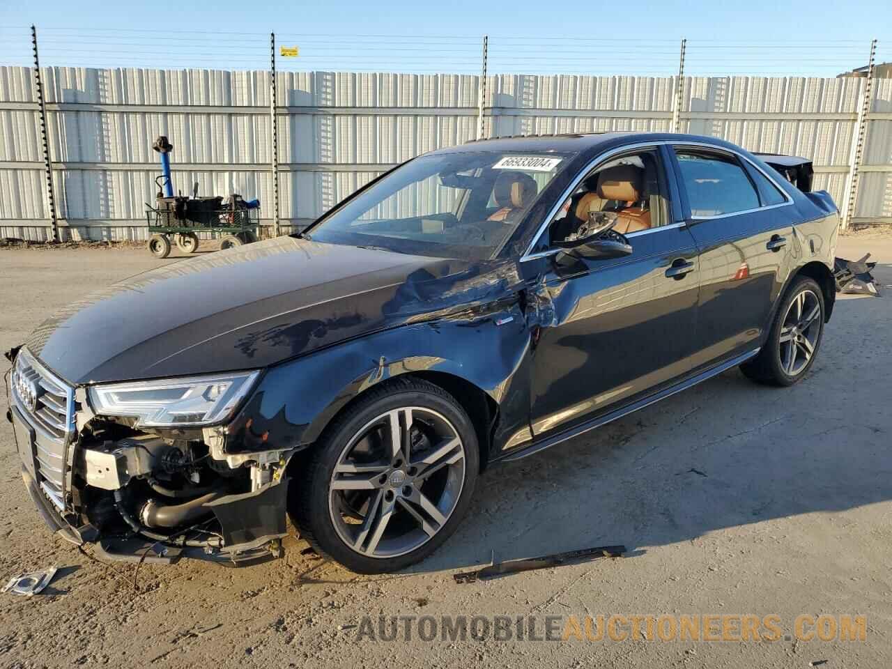 WAULMAF45JA125943 AUDI A4 2018