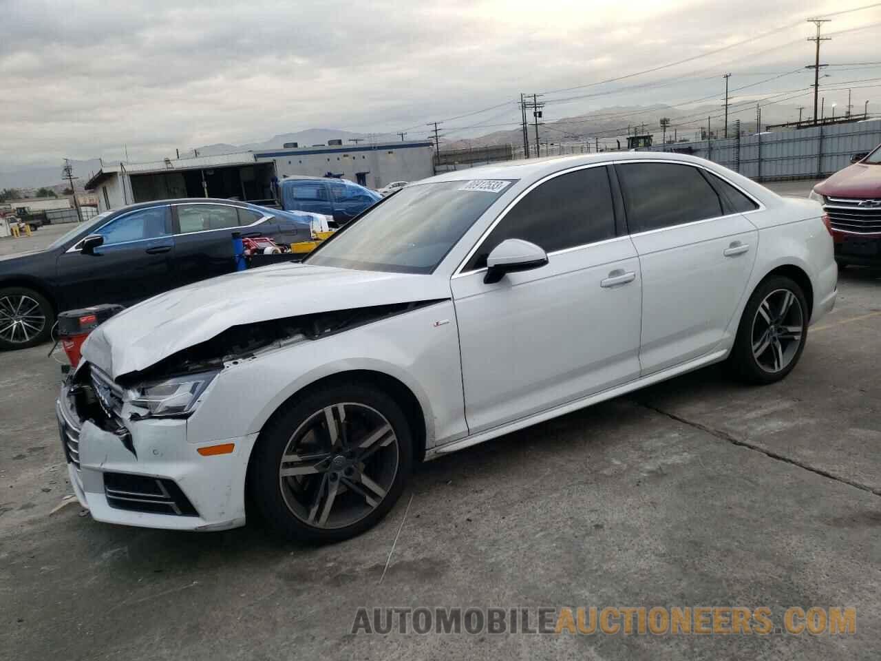 WAULMAF45JA233852 AUDI A4 2018