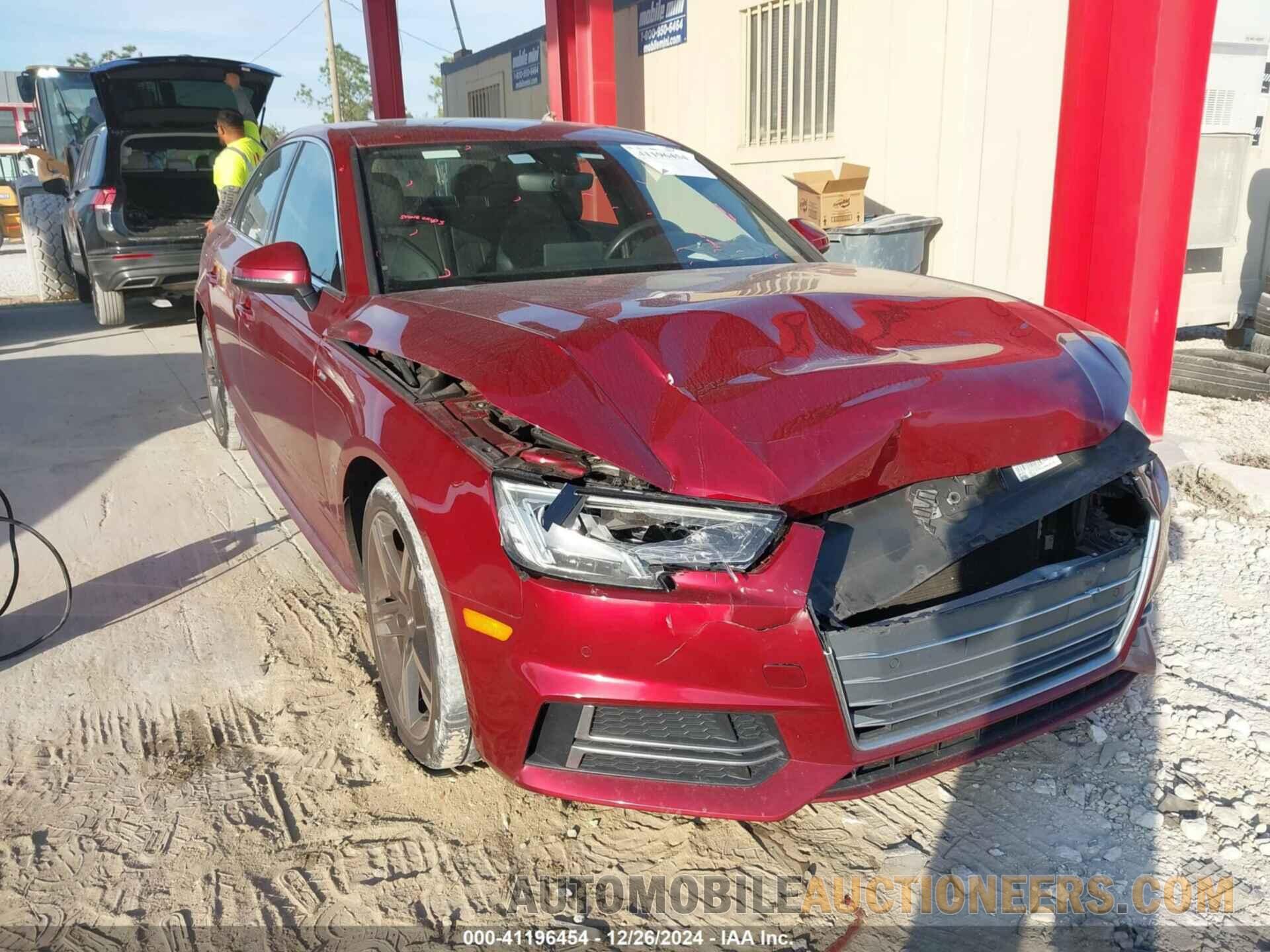 WAULMAF46JA067552 AUDI A4 2018