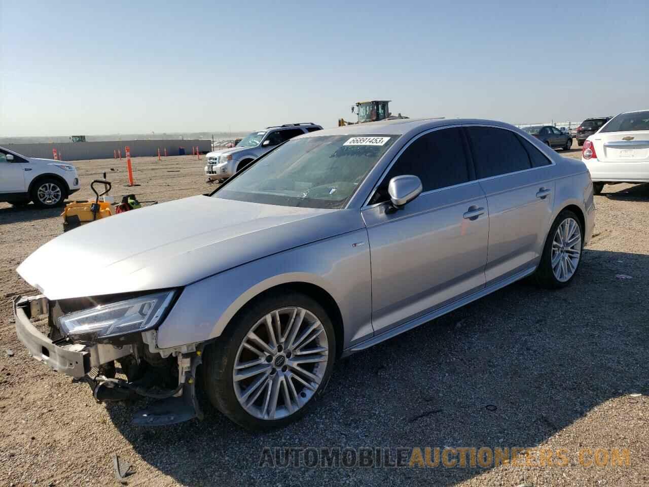 WAULMAF46JA216493 AUDI A4 2018