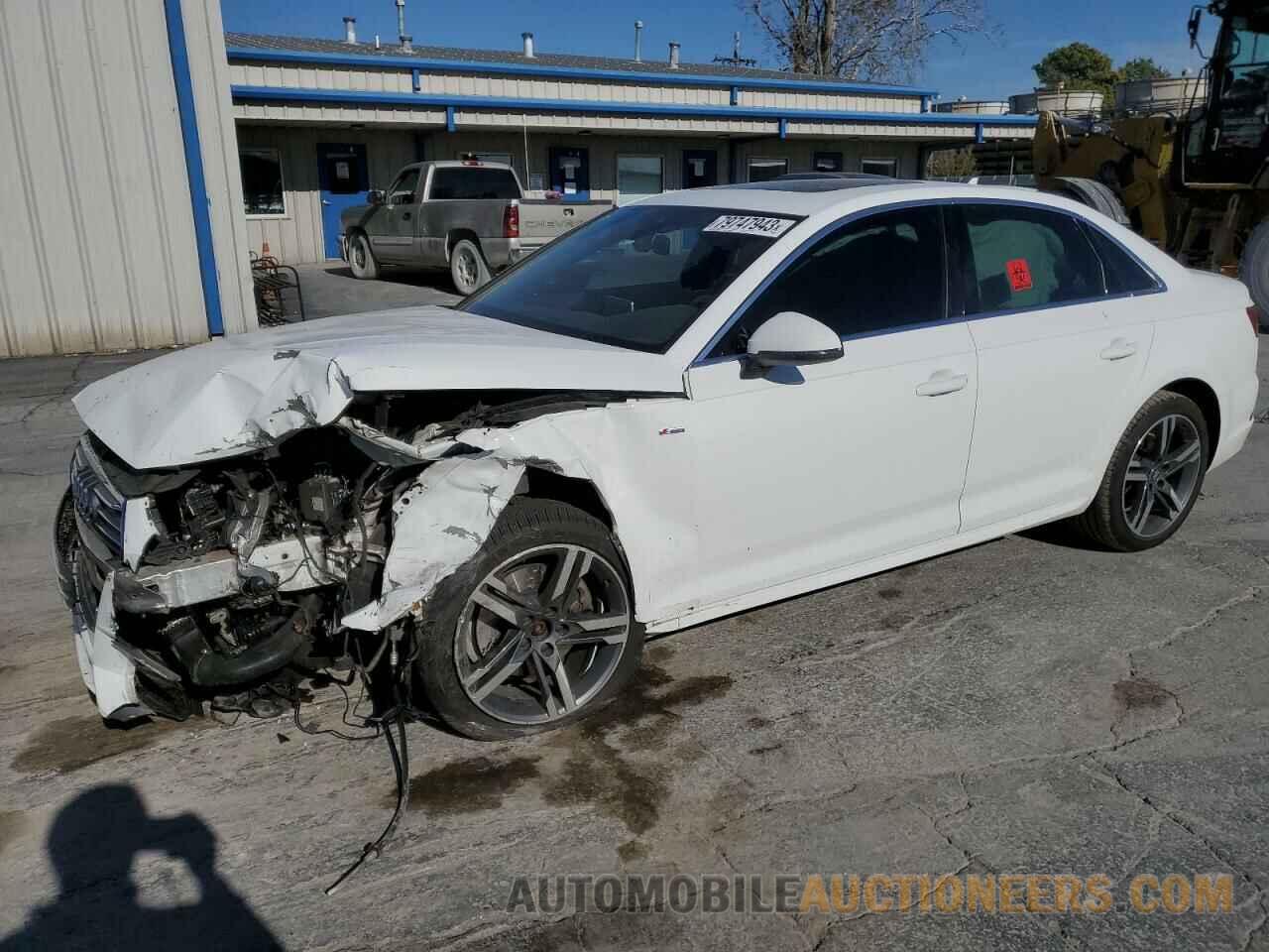 WAULMAF47HN035678 AUDI A4 2017