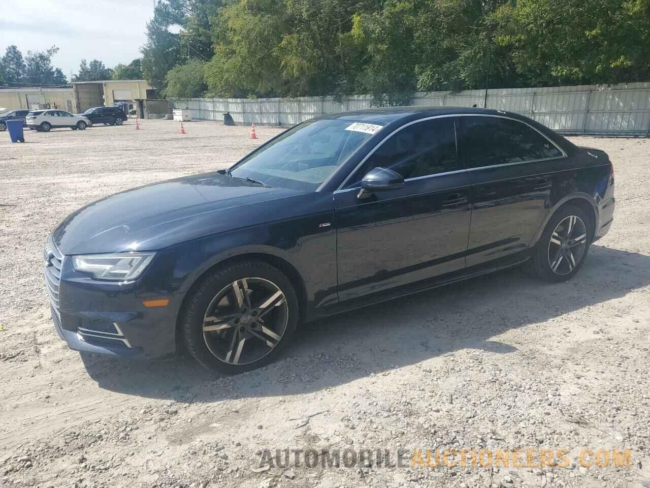 WAULMAF47JA171211 AUDI A4 2018