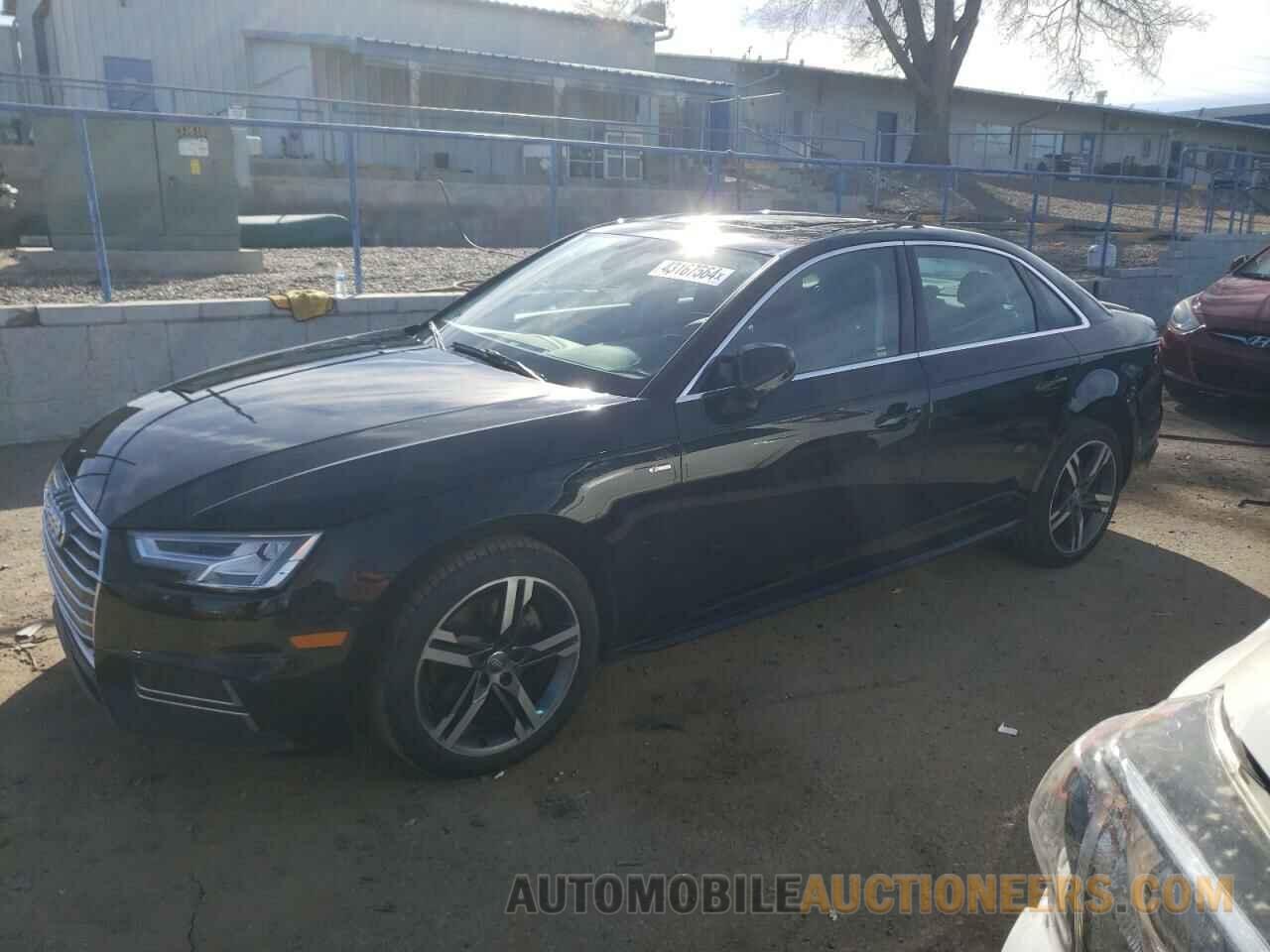 WAULMAF48JA112362 AUDI A4 2018