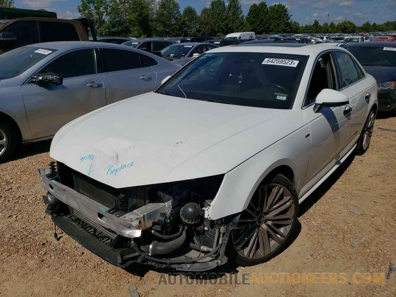 WAULMAF48JA233246 AUDI A4 2018