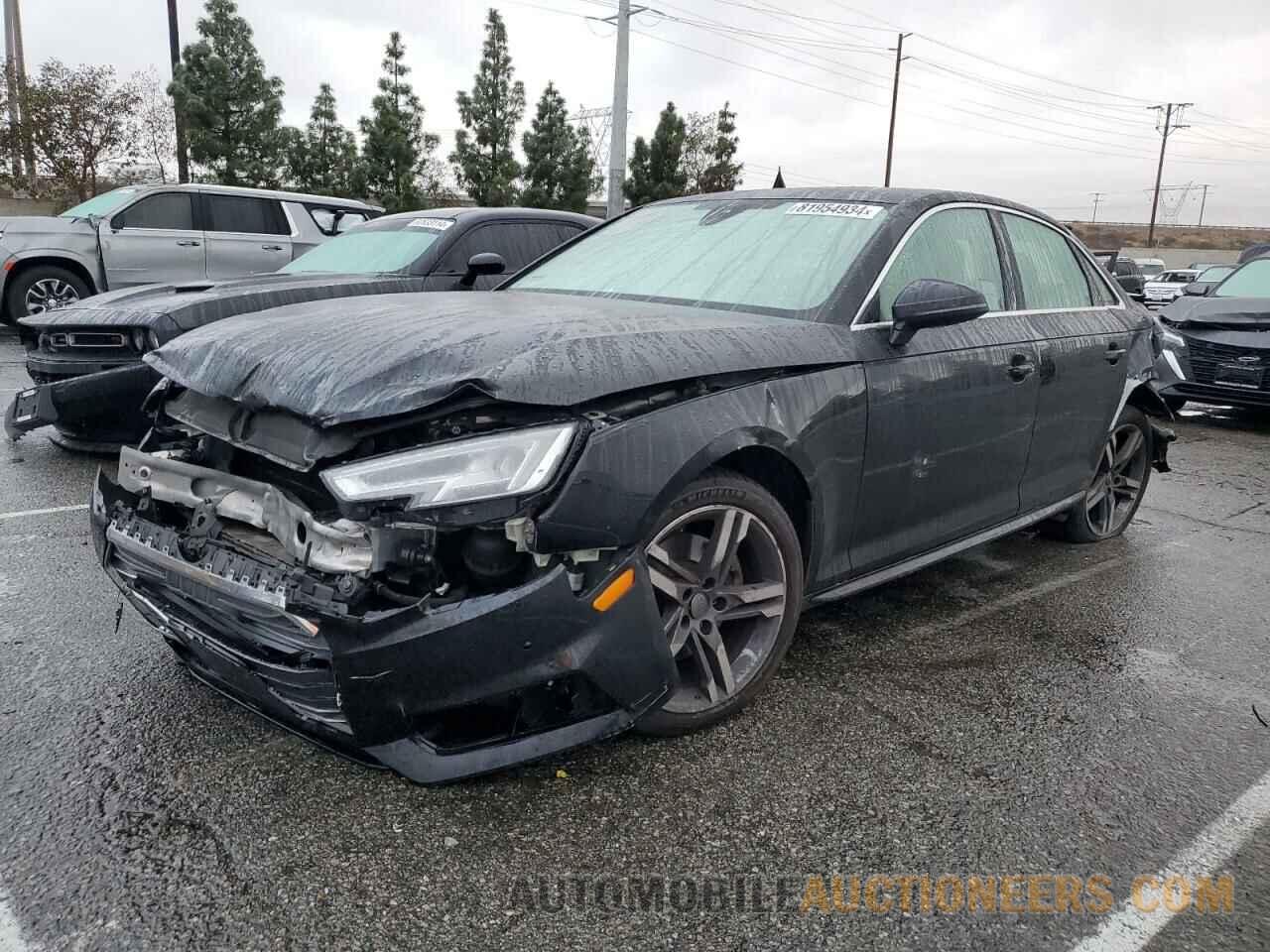 WAULMAF49JA093434 AUDI A4 2018