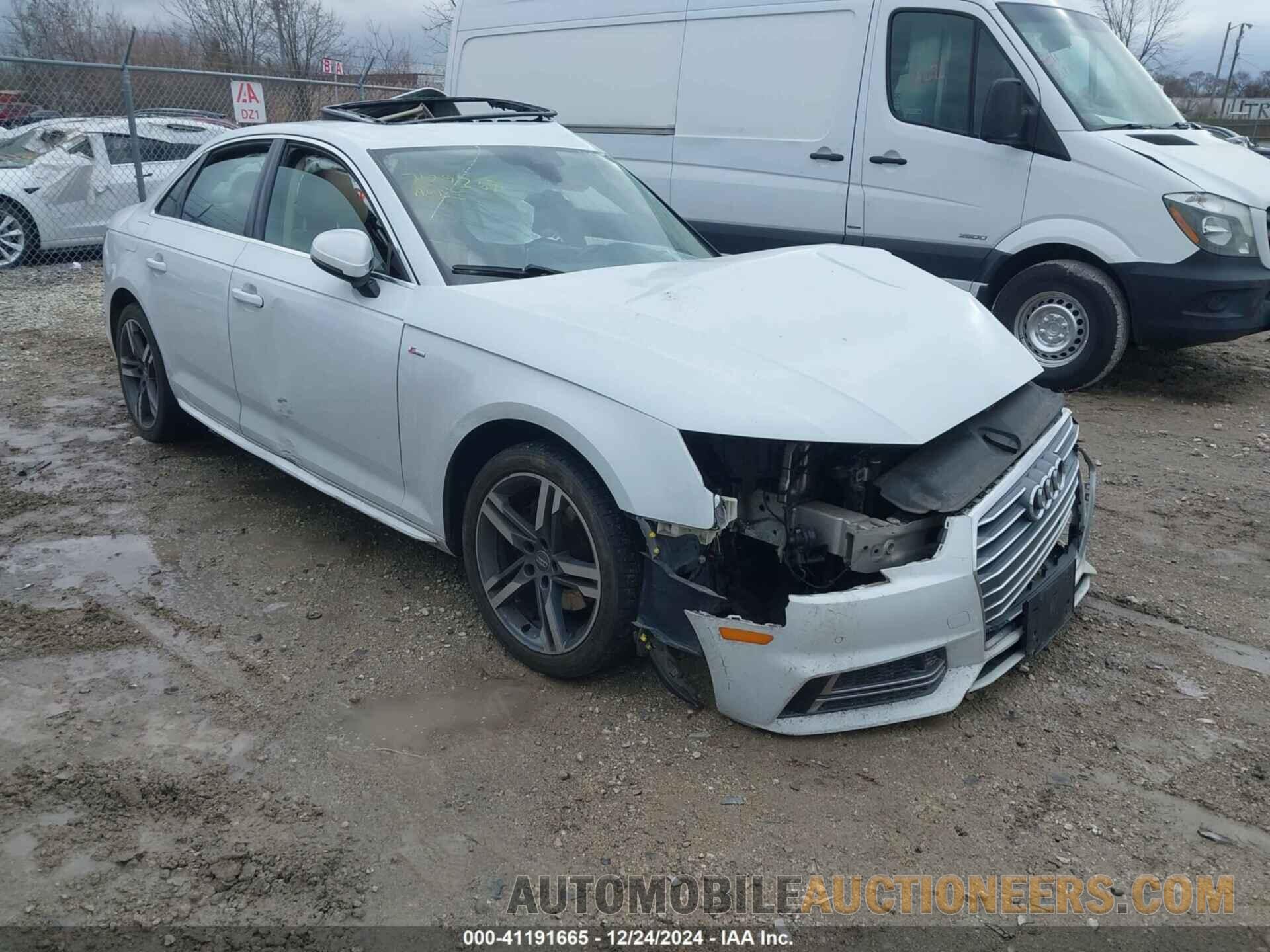 WAULMAF49JA113858 AUDI A4 2018