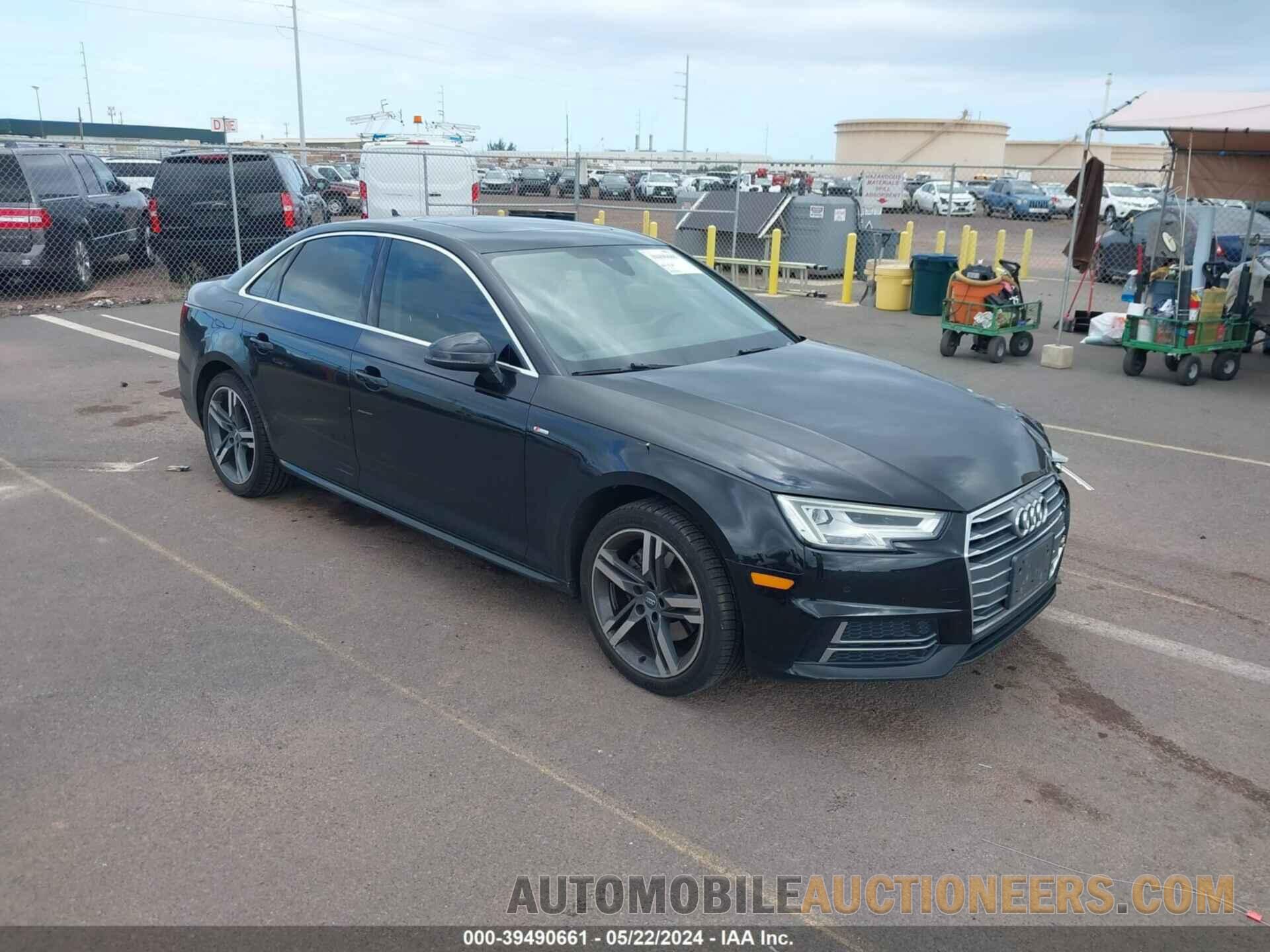 WAULMAF49JN001862 AUDI A4 2018