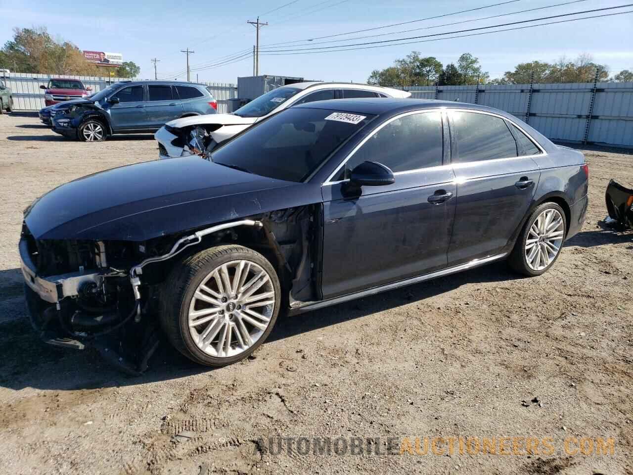 WAULMAF49JN009833 AUDI A4 2018